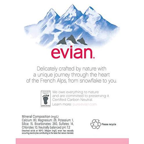 Evian French Mineral Water 500Ml (Box Of 24 Bottle)