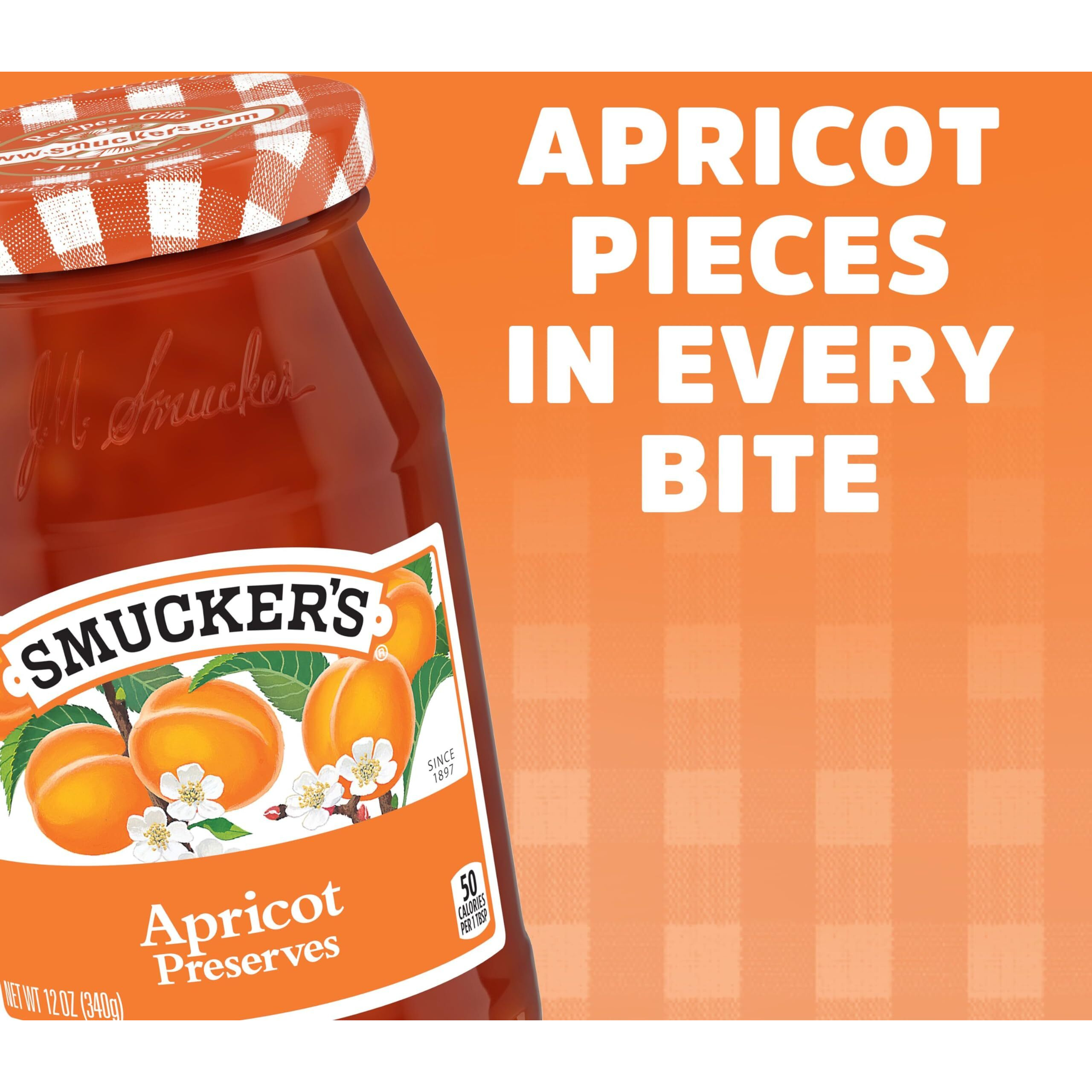 Smucker's Apricot Preserves, 12 Ounces (Pack Of 6)