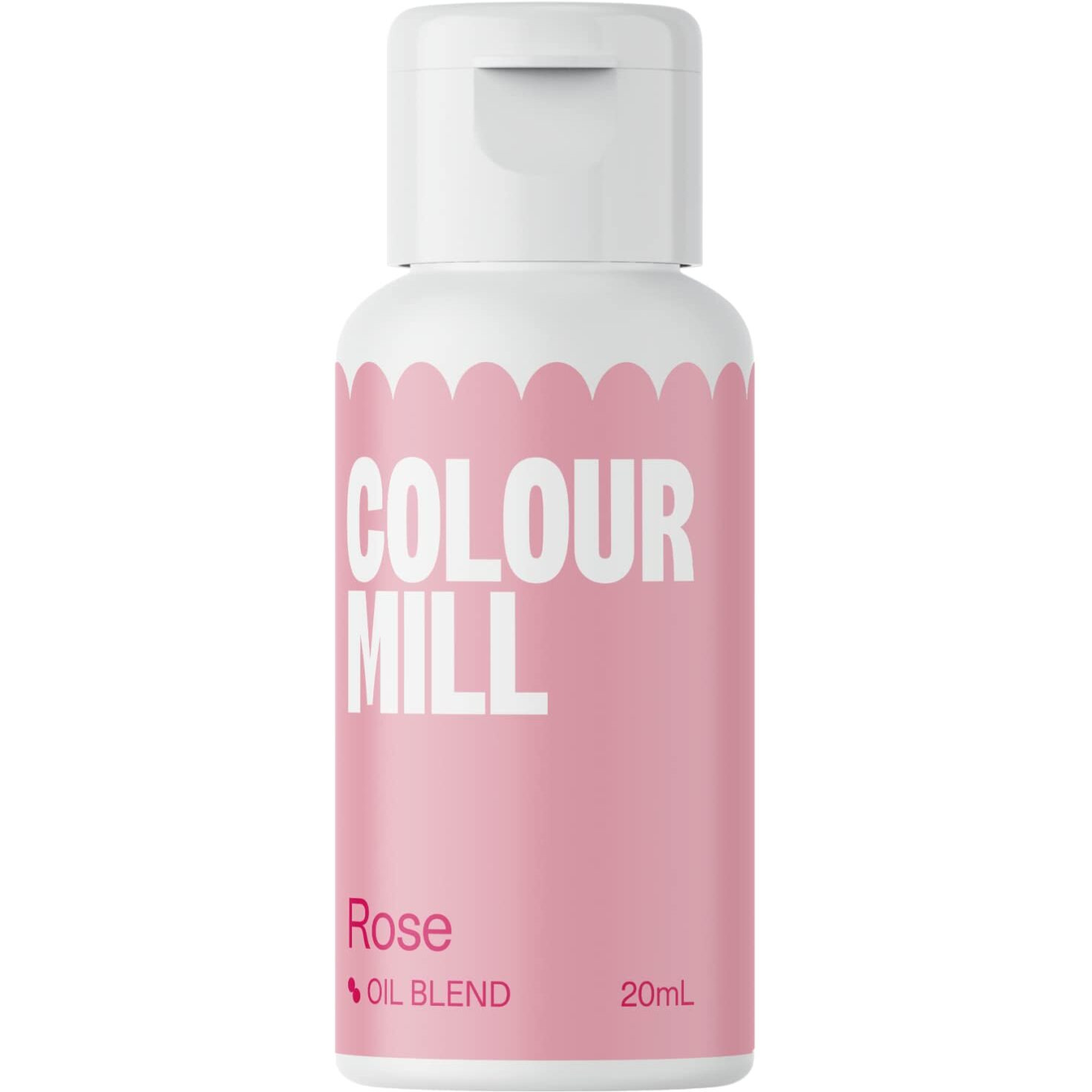 Colour Mill Oil-Based Food Coloring, 20 Milliliters Rose
