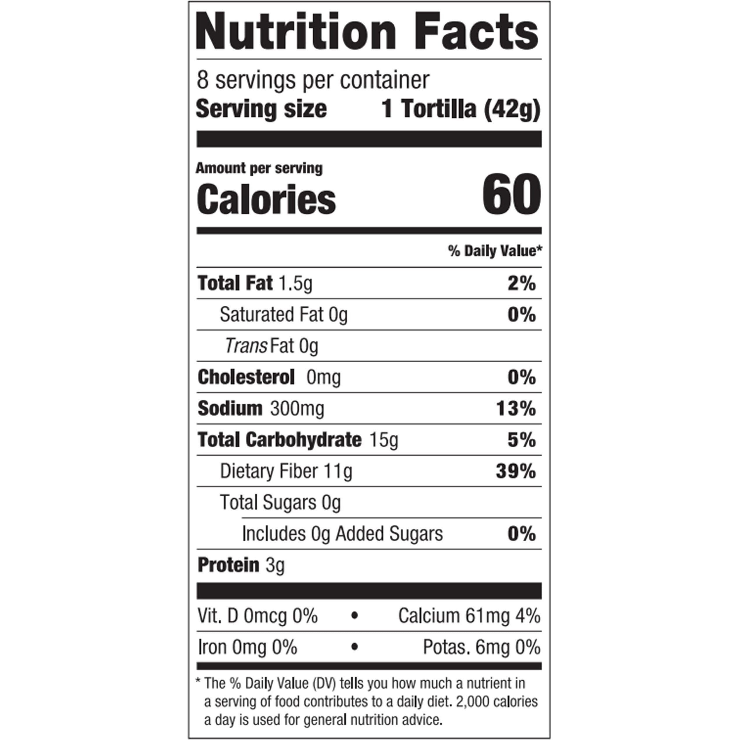 La Banderita Carb Counter White | 8"" Size Flour Tortillas |Carb Friendly |Keto Certified | 11.9 Oz.| 8 Count (Pack Of 4)