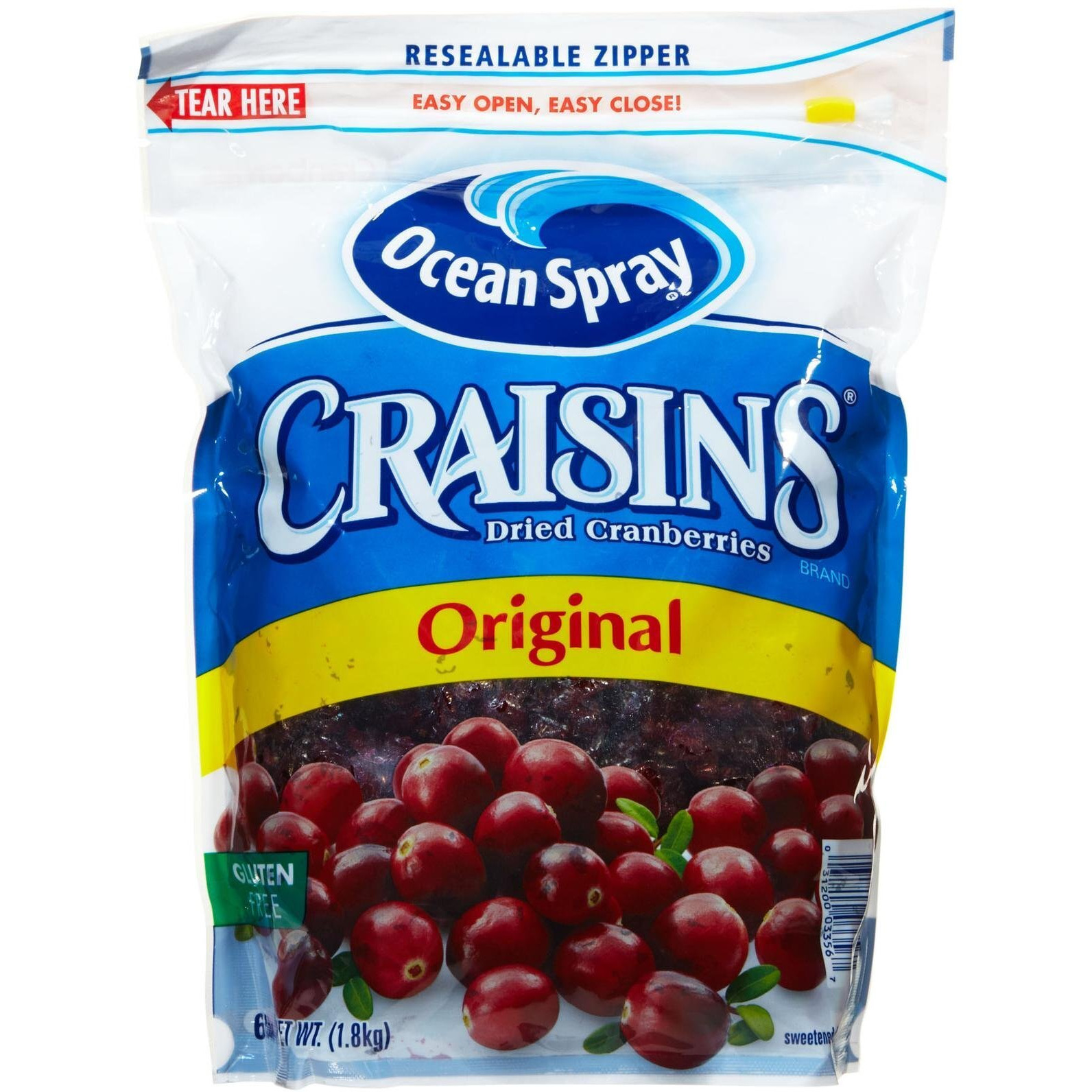 Ocean Spray Craisins Cranberry, 64 Oz