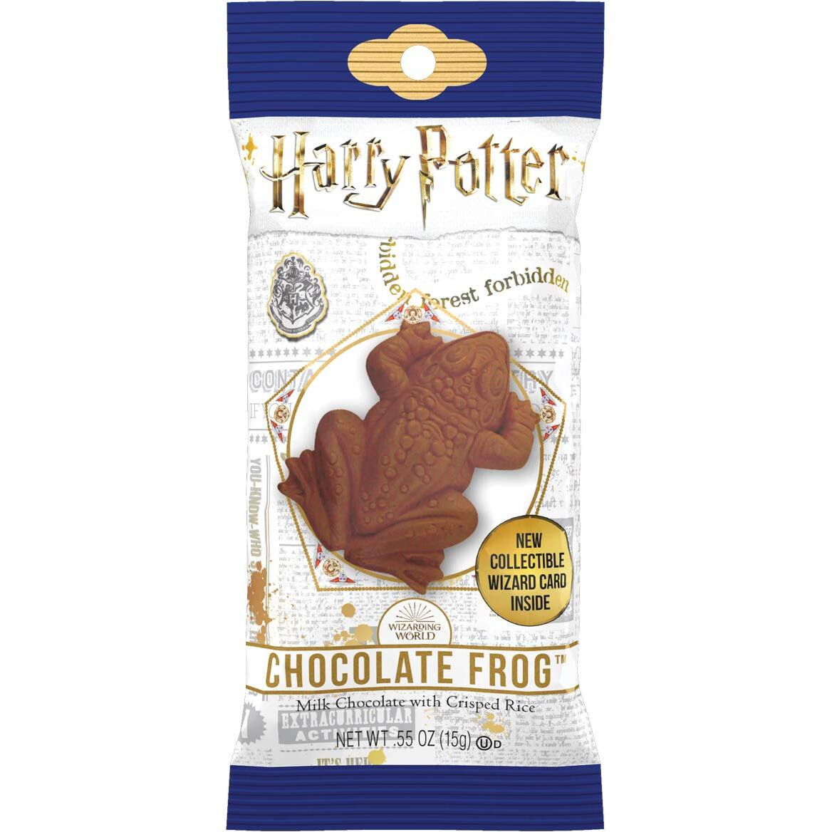 Harry Potter Chocolate Frog And Collectible Card, 0.55 Ounces, (2 Pack)