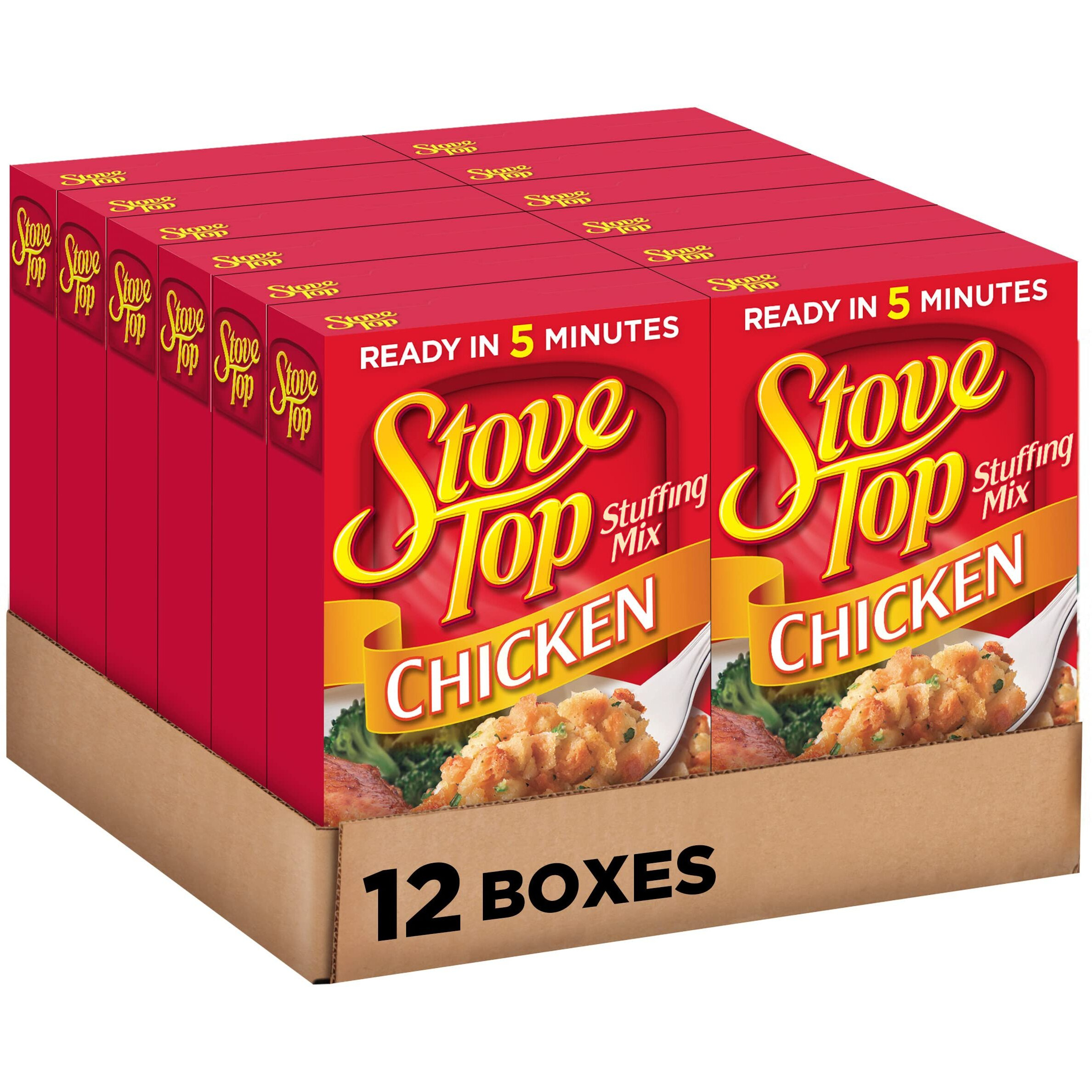 Stove Top Chicken Stuffing Mix (6 Oz Boxes, Pack Of 12)