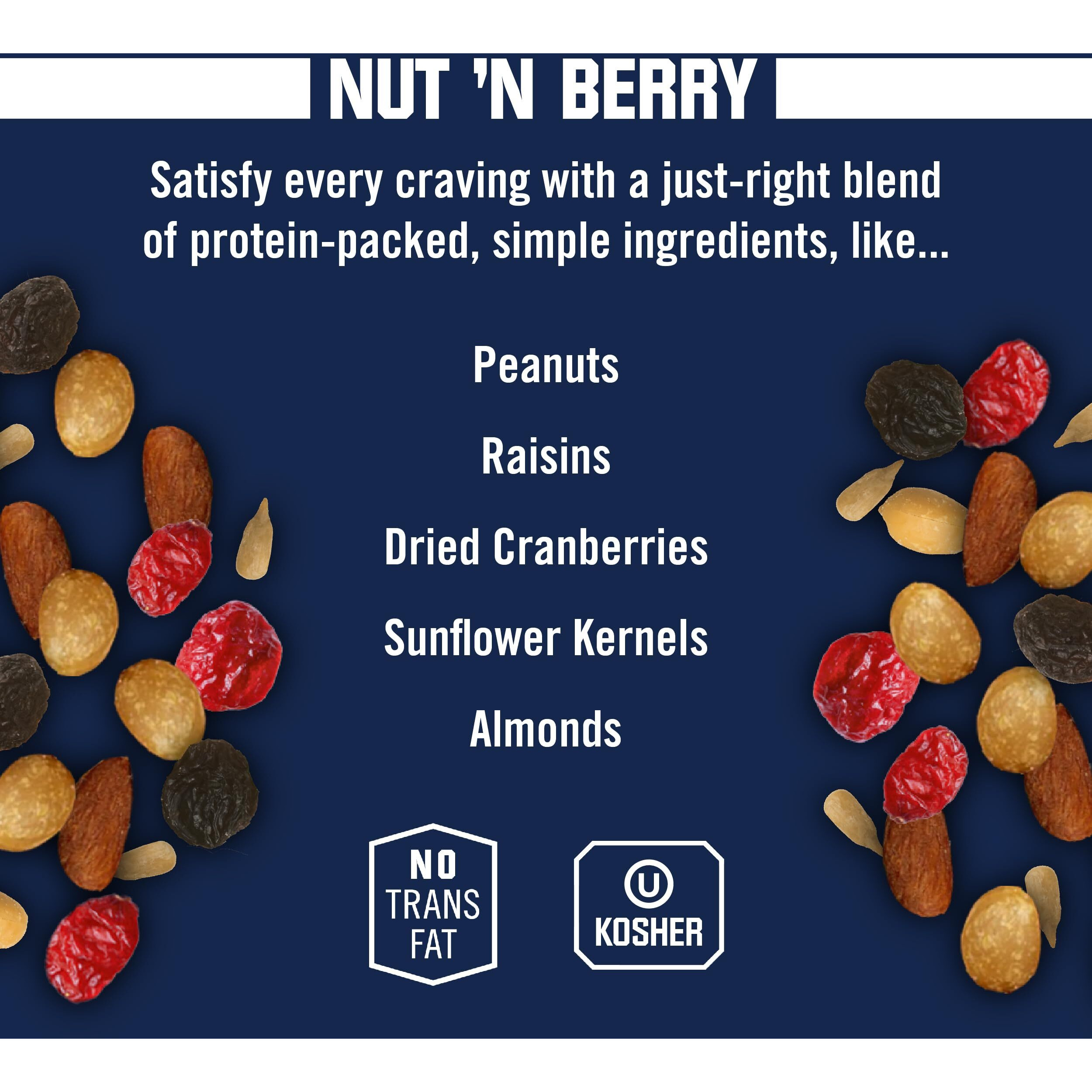 Kars Nuts Nut N Berry Trail Mix, 30 Oz - Resealable Pouch (Pack Of 1) - No Salt Added Snack Mix For Long-Lasting Energy