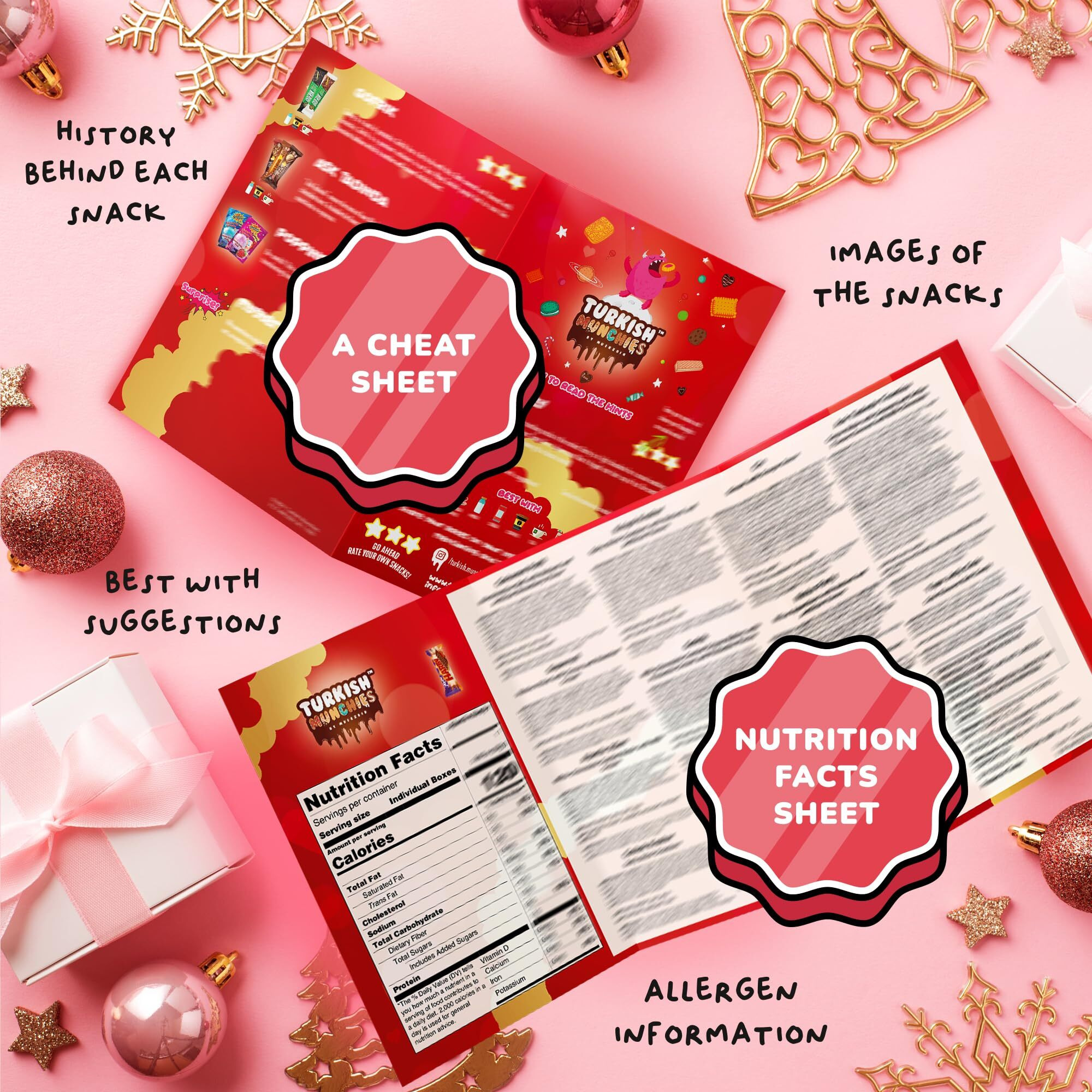 Midi International Snack Box | Premium Exotic Foreign Snacks | Unique Snack Food Gifts Included | Try Extraordinary Turkish Snacks | Candies From Around The World | 12 Full-Size + 1 Bonus Snacks