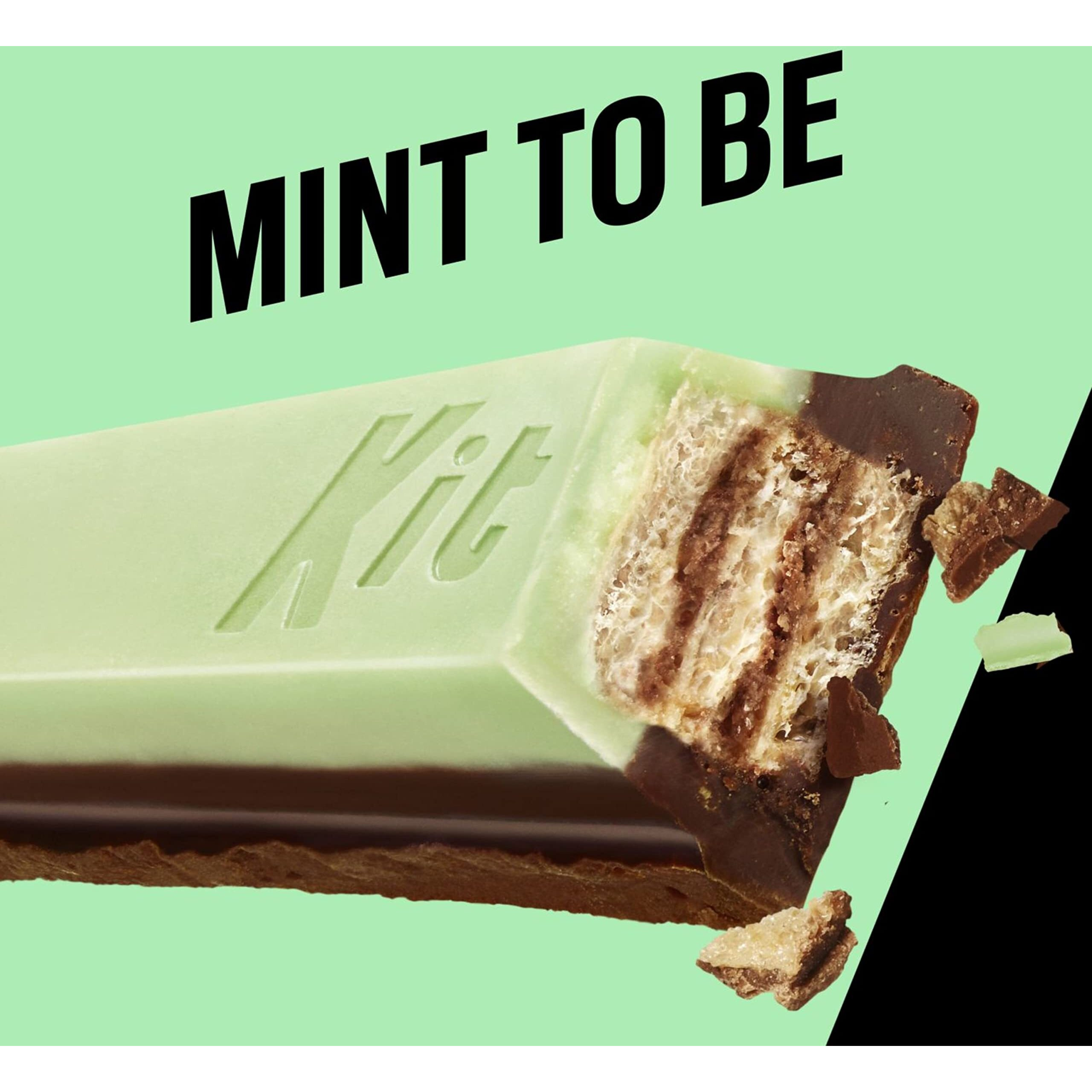 Kit Kat Duos Dark Chocolate Mint Wafer King Size, Candy Bars, 3 Oz (24 Count)