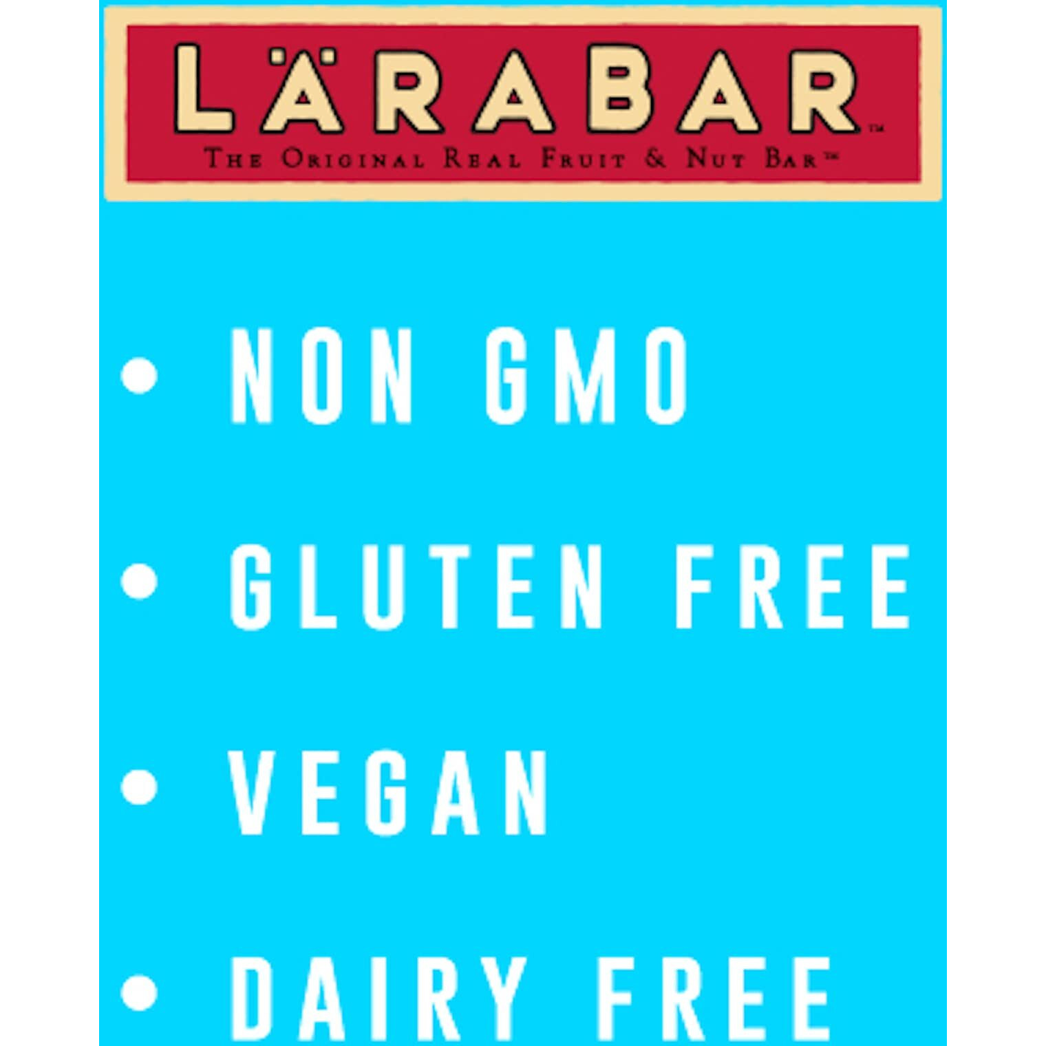 Larabar Peanut Butter Chocolate Chip, Gluten Free Fruit & Nut Bar, 18 Ct