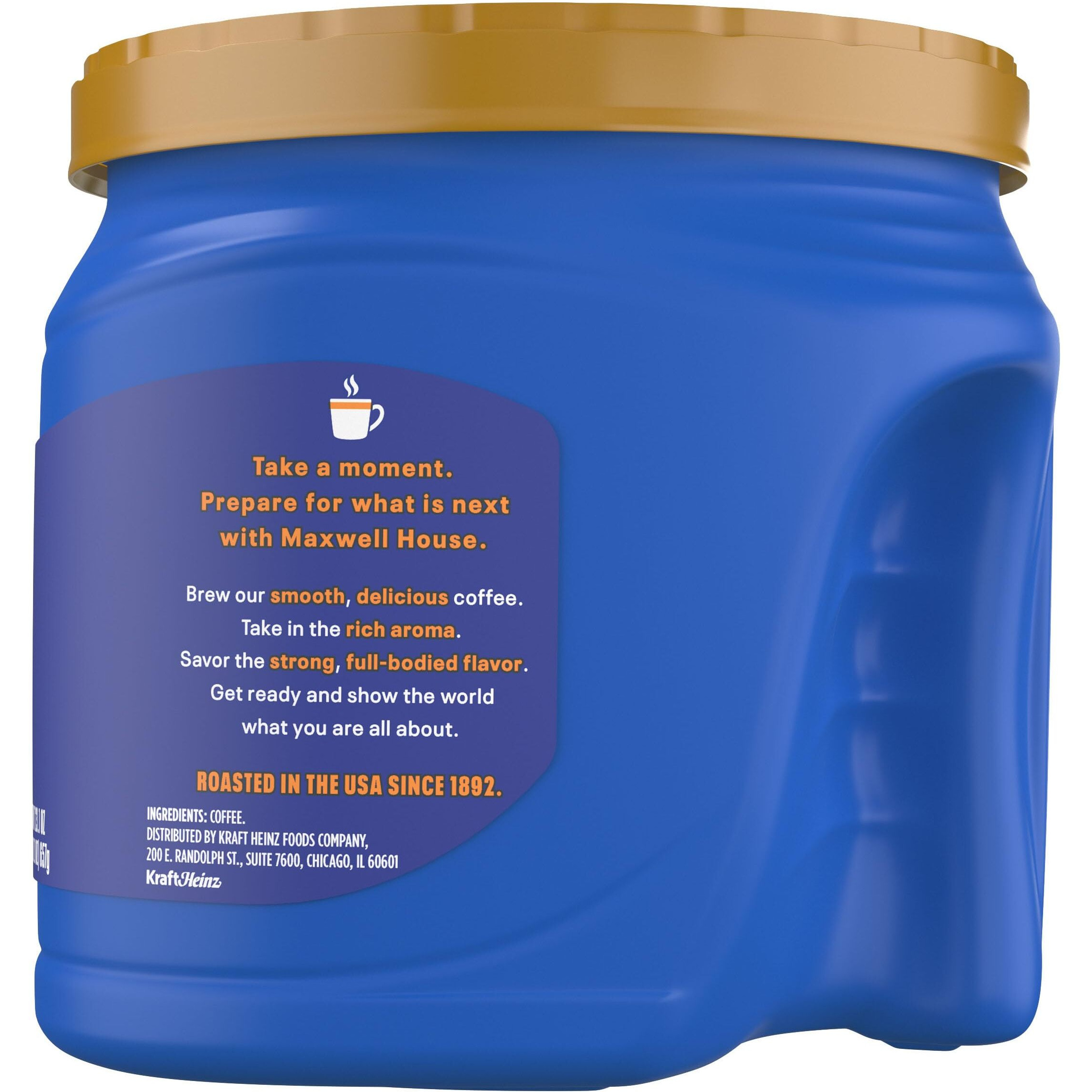 Maxwell House 23.1Oz Ground Coffee Medium 100% Colombian Roast