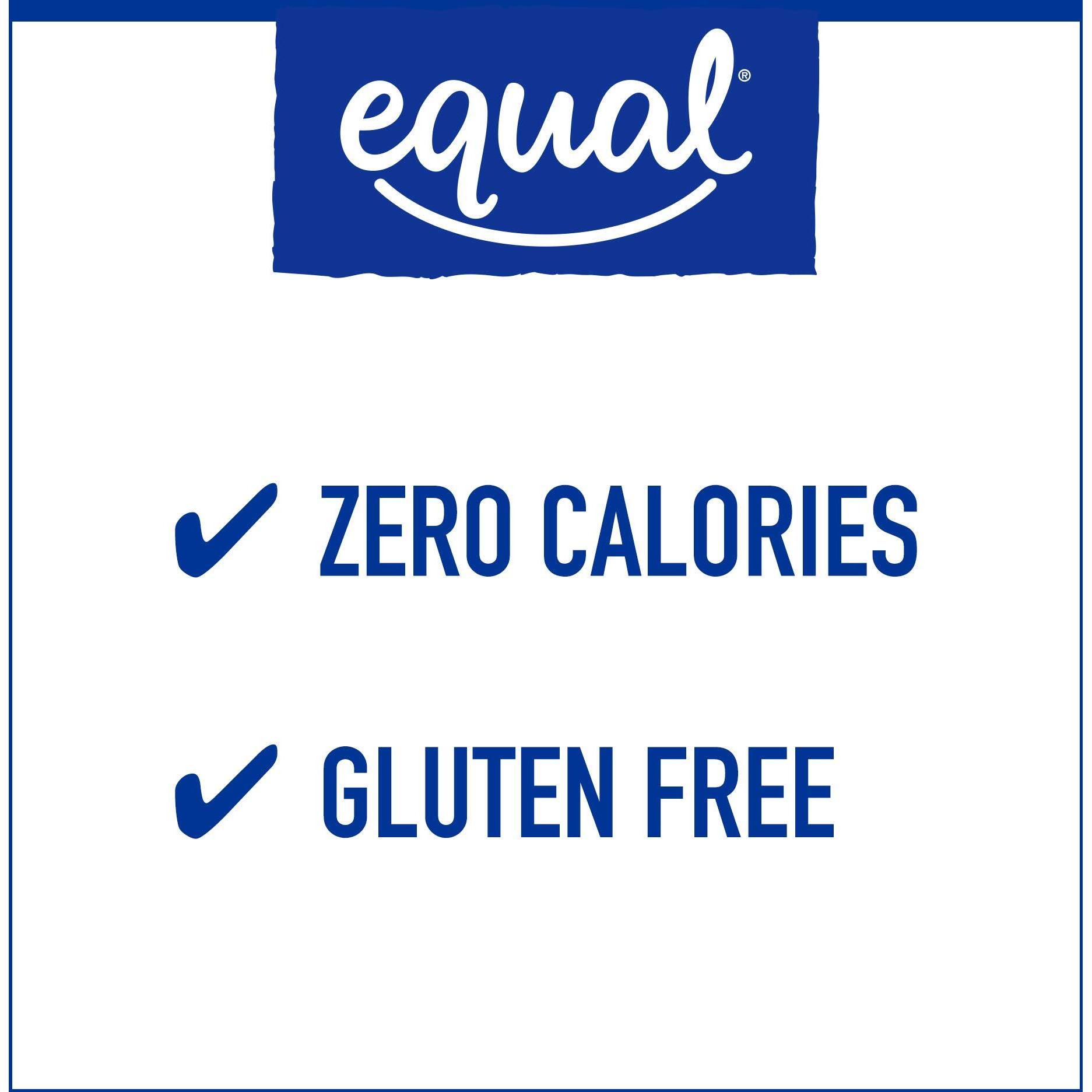 Equal 0 Calorie Sweetener, Powdered Aspartame And Acesulfame-K Sweetener, Zero Calorie Sugar Alternative, Erythritol Free, 1 Pound Bulk Bag (Pack Of 6)