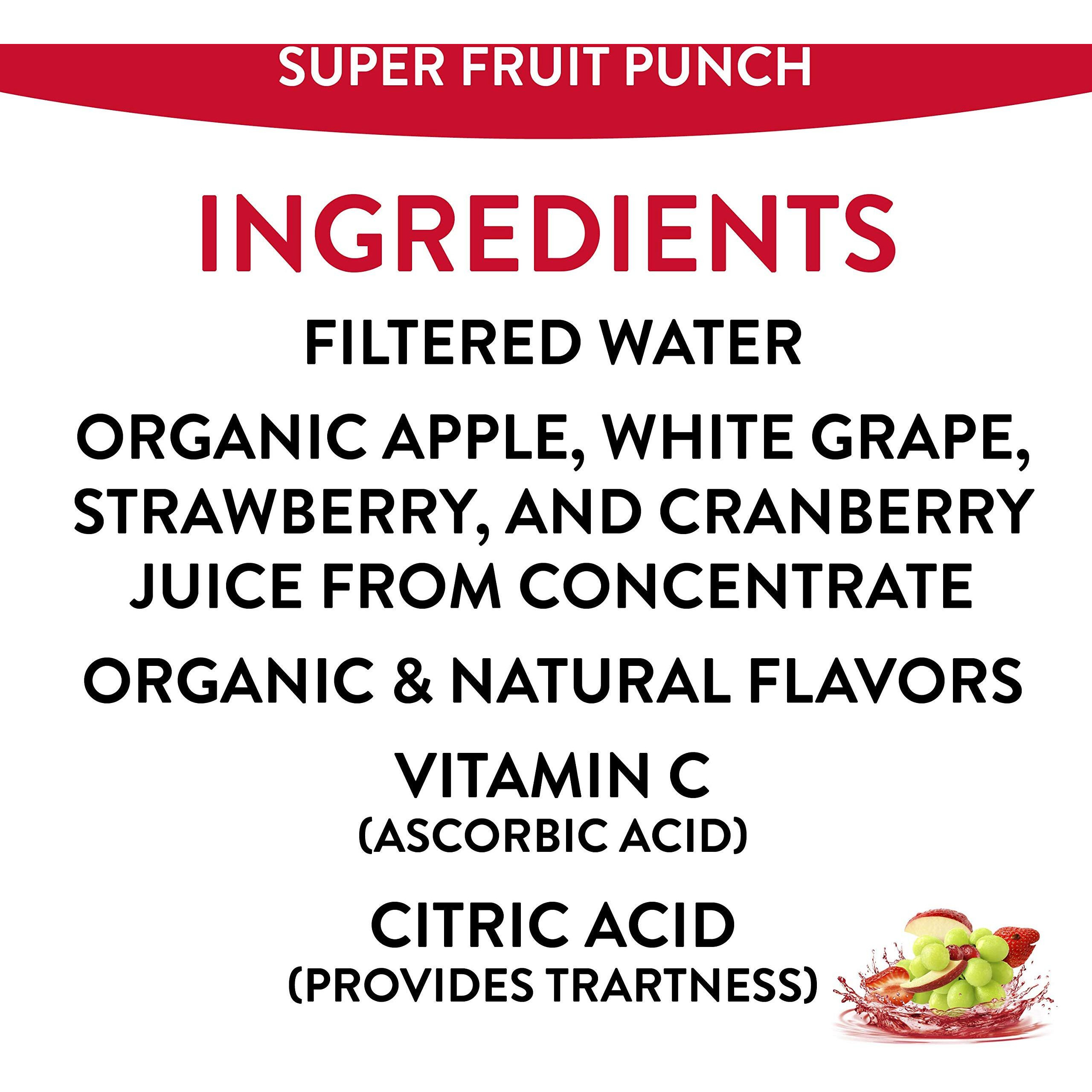Honest Kids Super Fruit Punch, Organic Juice Drink, 6 Fl Oz Juice Boxes, 6 Fl Oz (Pack Of 40)