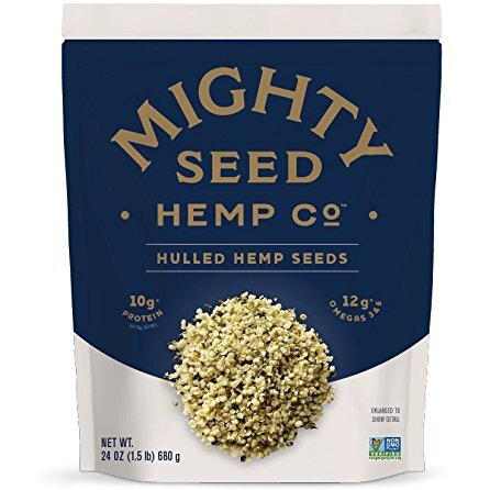 Mighty Seed Hemp Hulled Seeds, 24 Ounce