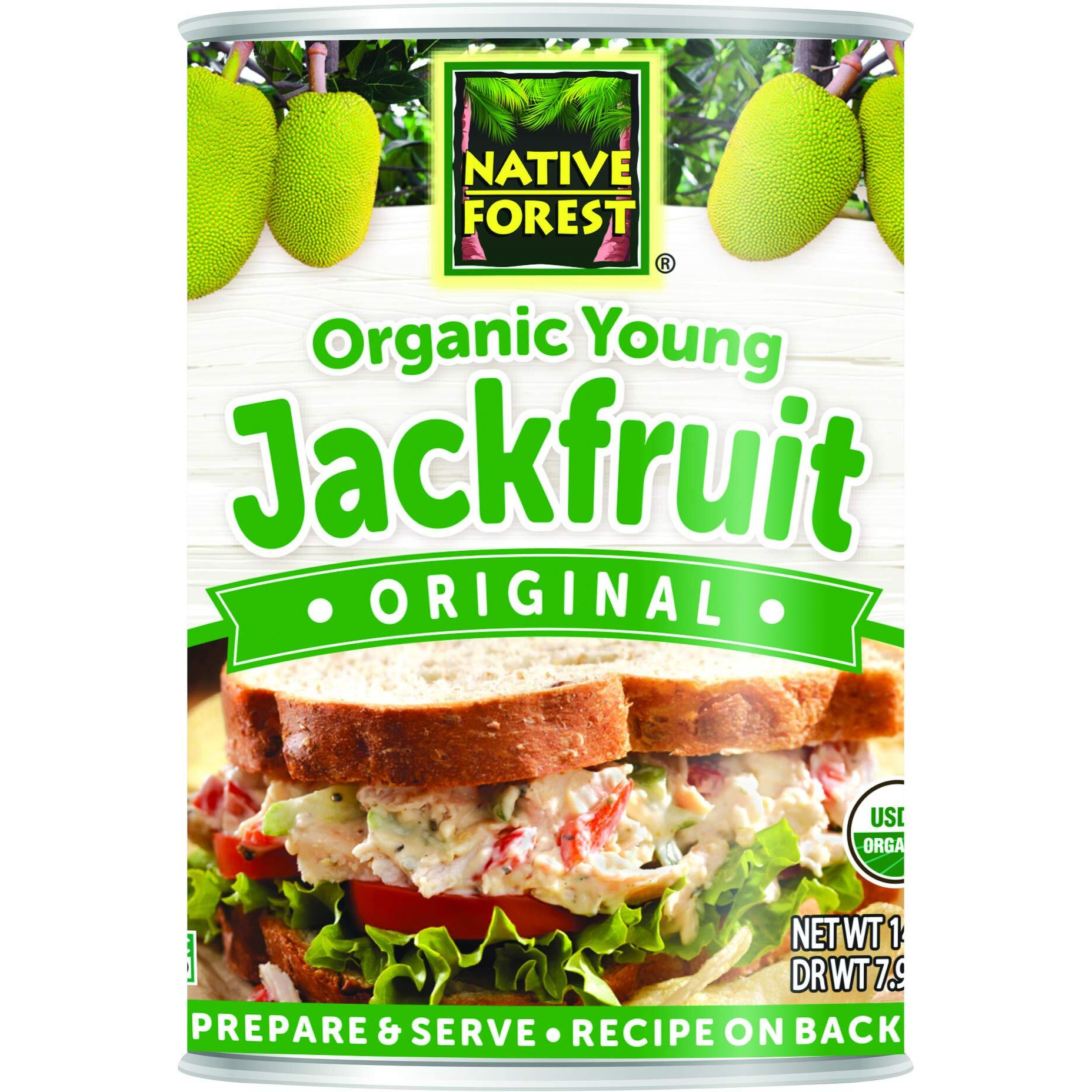 Native Forest Organic Young Jackfruit - Great Meatless Alternative, Plant Based Meat, Non-Gmo Project Verified, Usda Organic - Original, 14 Oz (Pack Of 6)