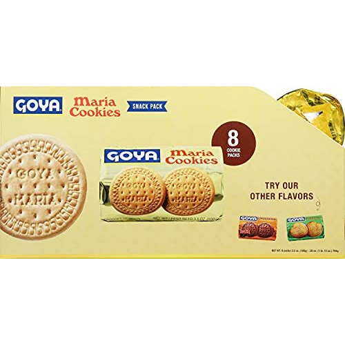 Goya Foods Maria Cookies, 3.5 Ounce (Pack Of 8)