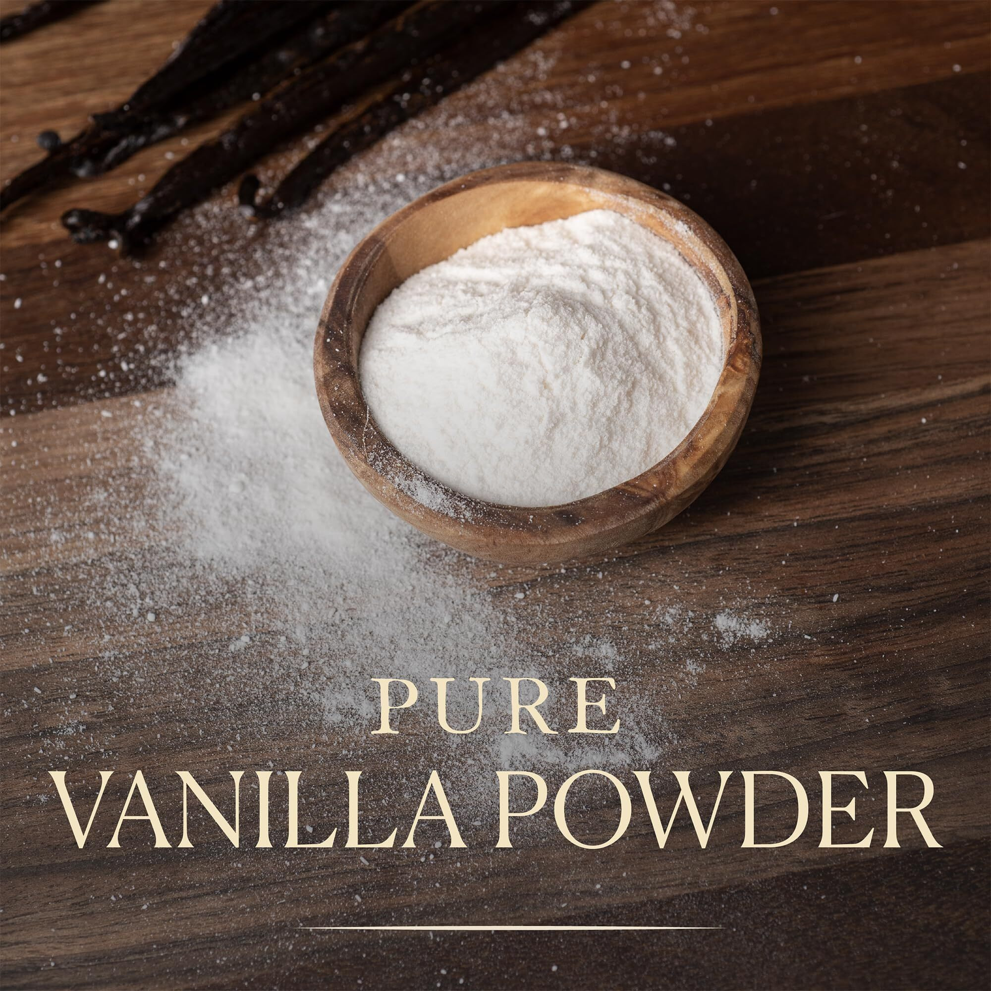 Cooks, Pure Vanilla Powder, Worlds Finest Gourmet Fresh Premium Vanilla, 5 Lb (80 Ounce)