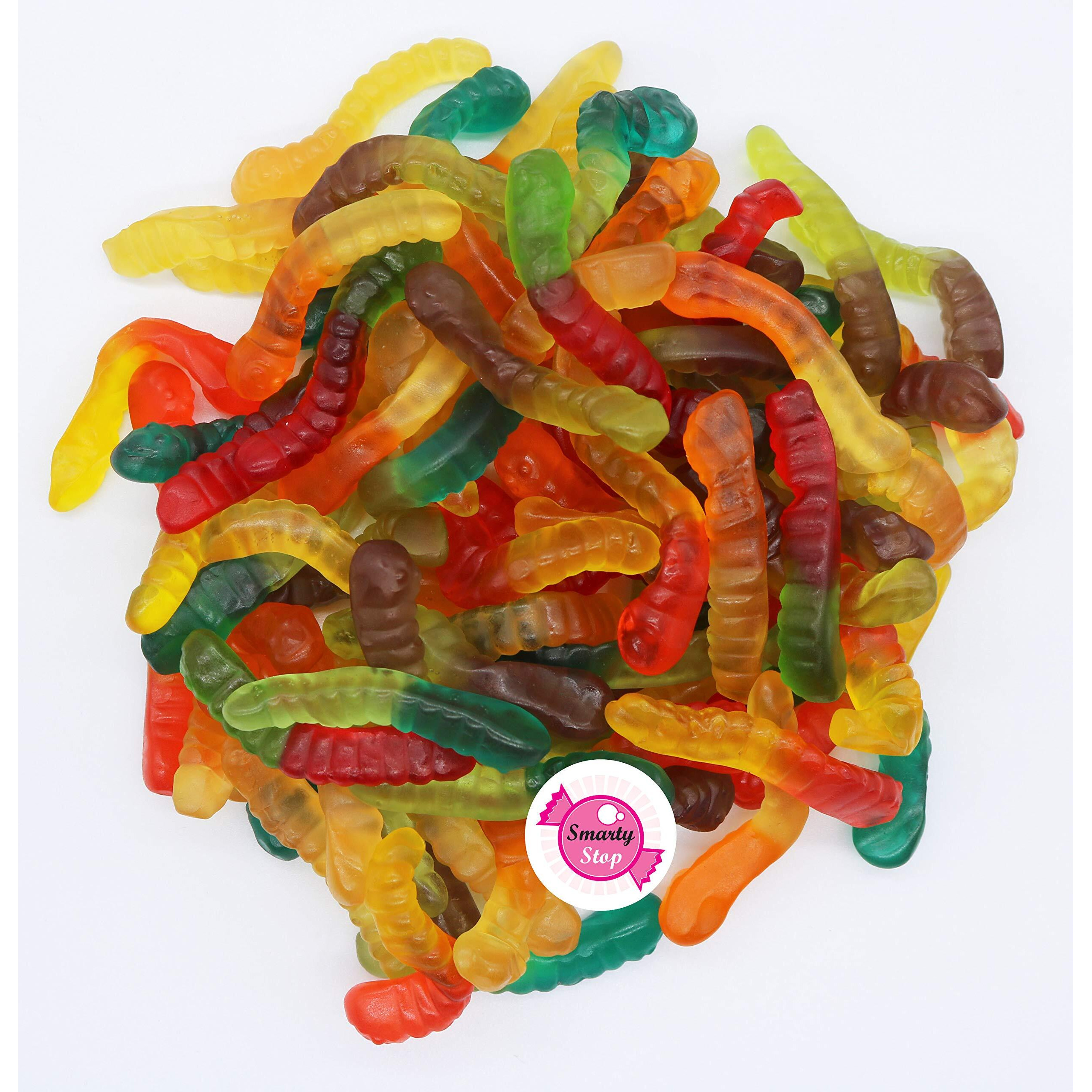 Smarty Stop Gummy Collection (Assorted Fruit Worm, 2 Lb)