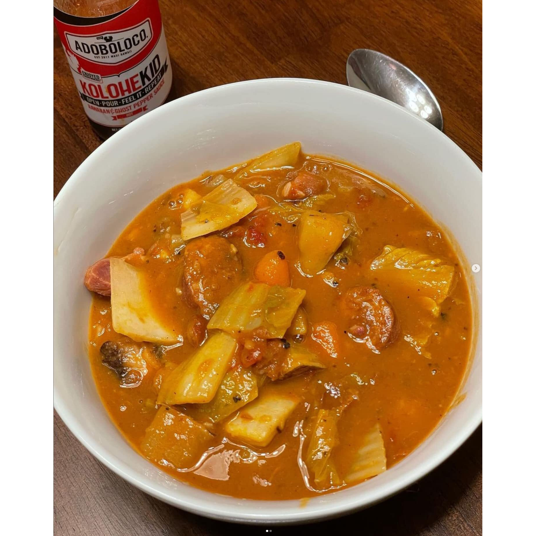 Adoboloco Hot Sauce Kolohekid Hawaiian Spicy Sauce 5Oz - Hot Ghost Pepper Chili Sauce - Featured On Hot Ones