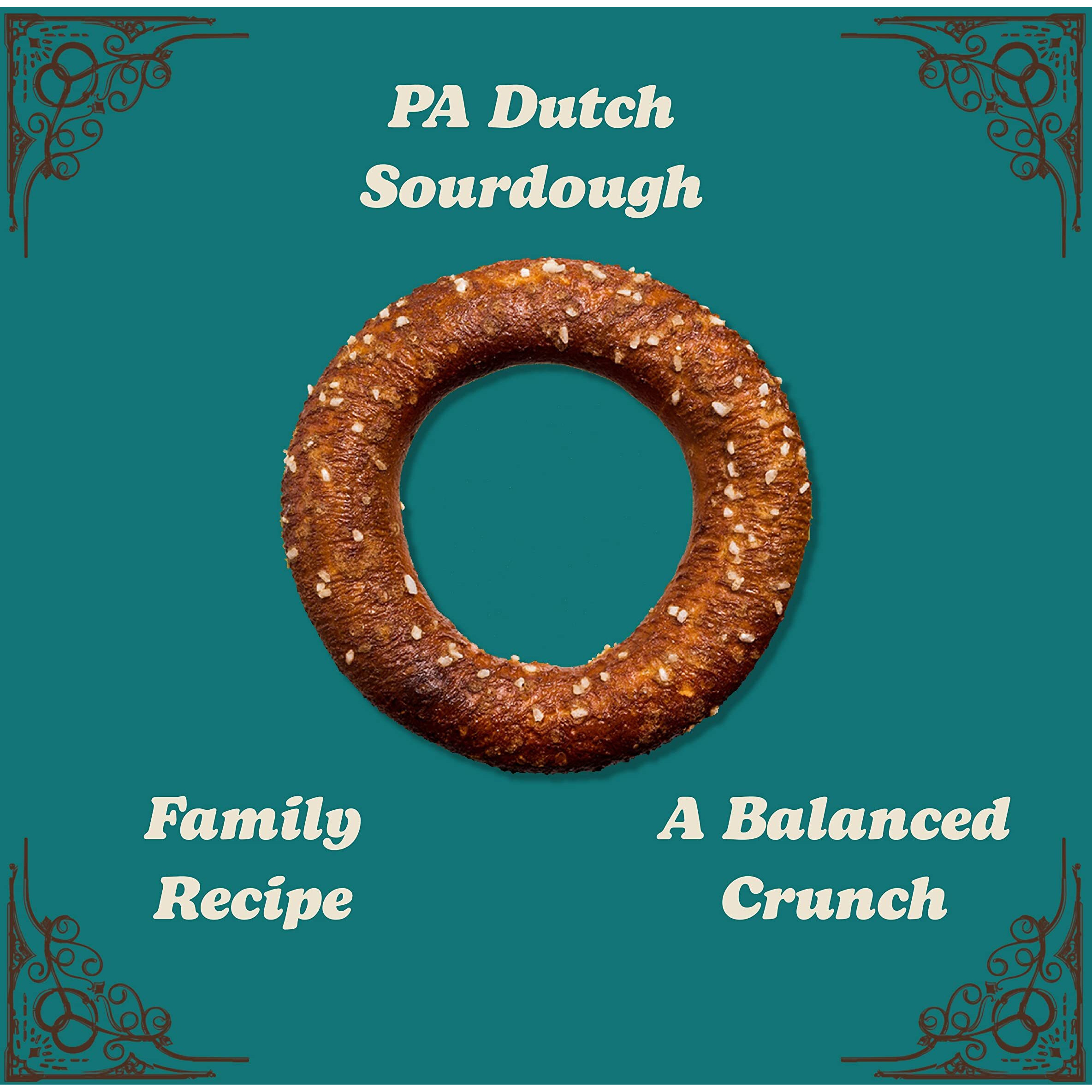 Unique Snacks Sourdough Craft Beer Pretzel Rings, Delicious Homestyle Baked Snack Bag, Vegan, Ou Kosher, And Non-Gmo Food, No Artificial Flavor, 11 Oz. Bag, Pack Of 12