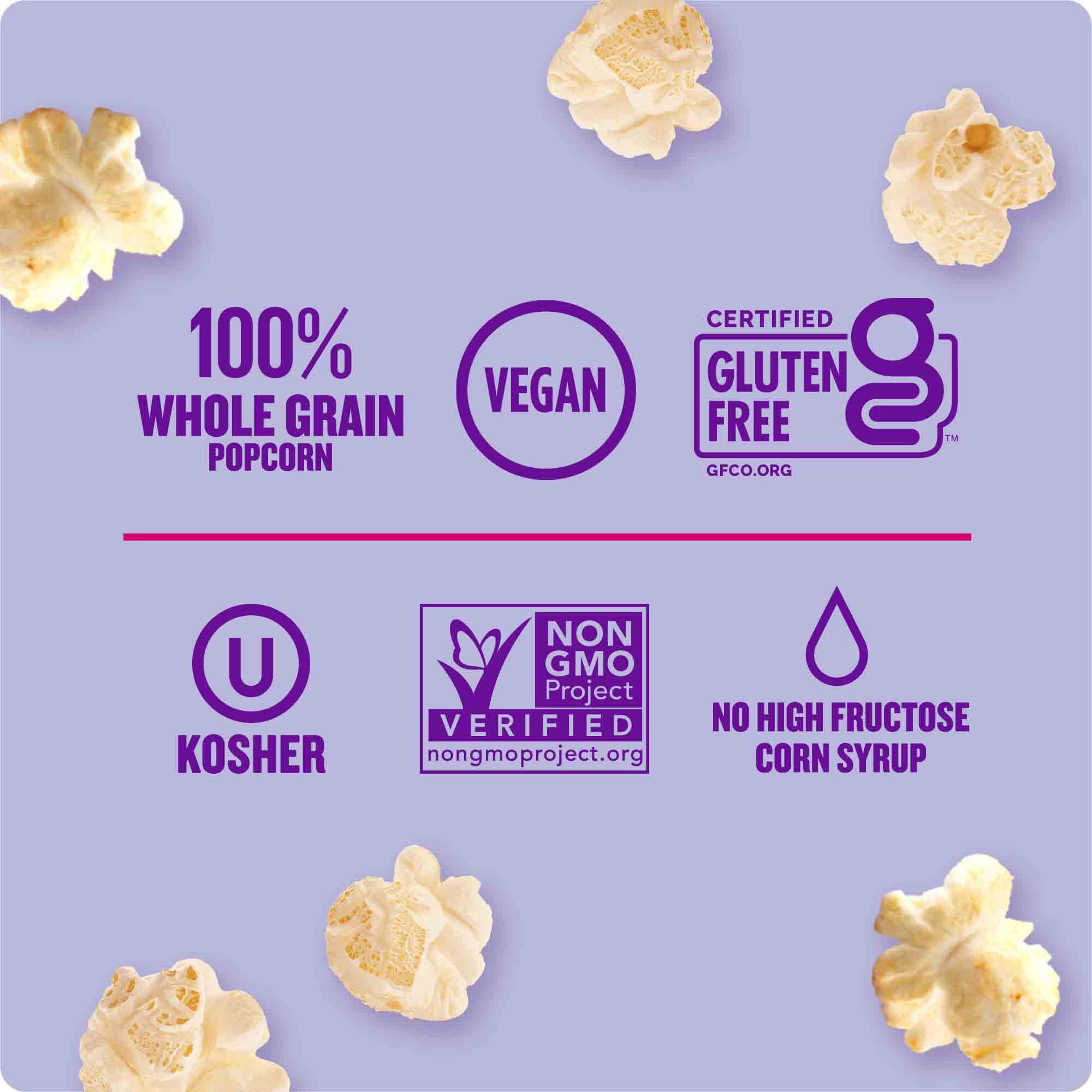 Angies Boomchickapop Sweet & Salty Kettle Corn Popcorn, 7 Ounce Bag (Pack Of 4 Bags)