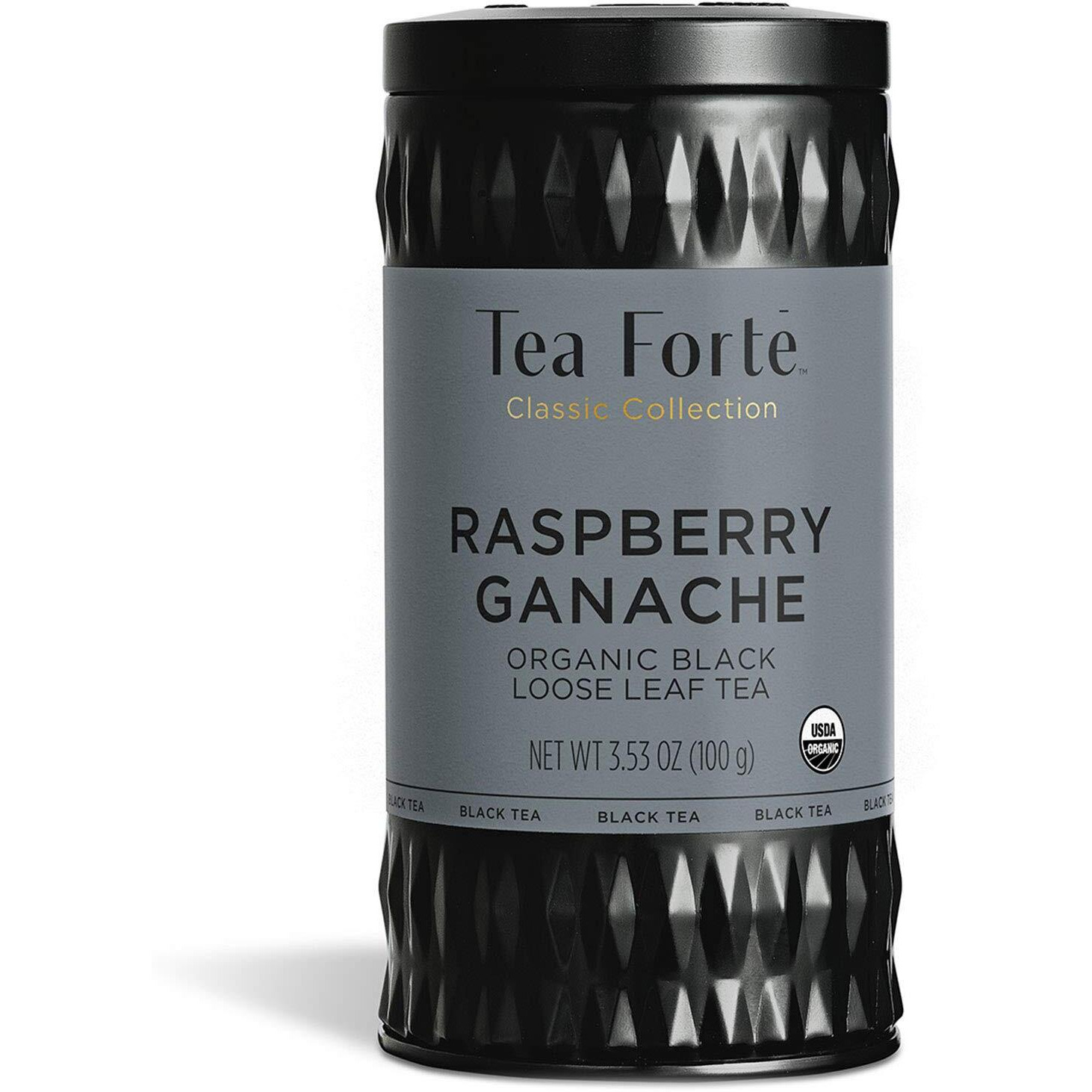 Tea Forte Loose Tea Canister Black Tea, Raspberry Ganache