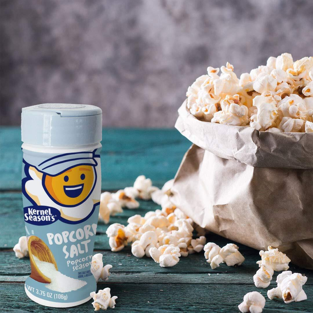 Kernel Seasons Popcorn Seasoning, Salt, 3.75 Ounce (Pack Of 6)