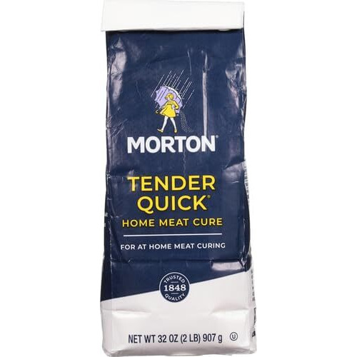 Morton Curing Salt, Tender Quick Home Meat Cure, 2 Pound