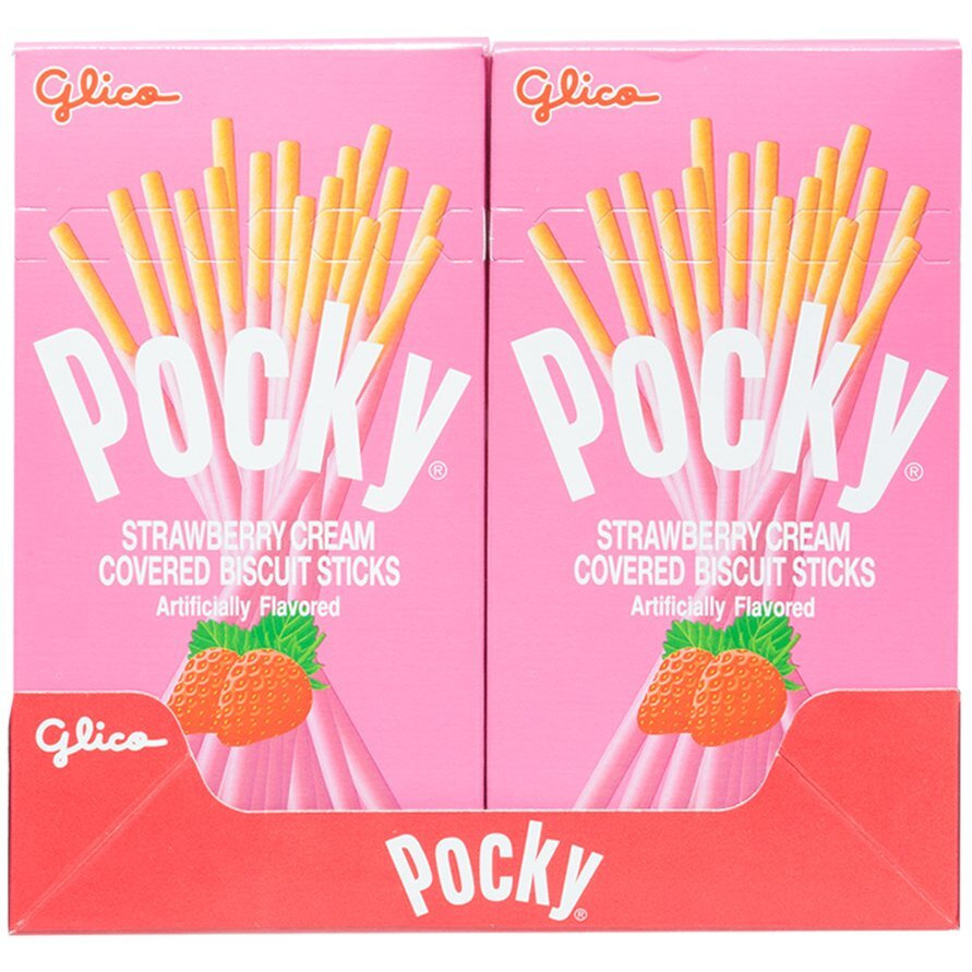Pocky Biscuit Stick, Strawberry, 2.47 Ounce (Pack Of 10)
