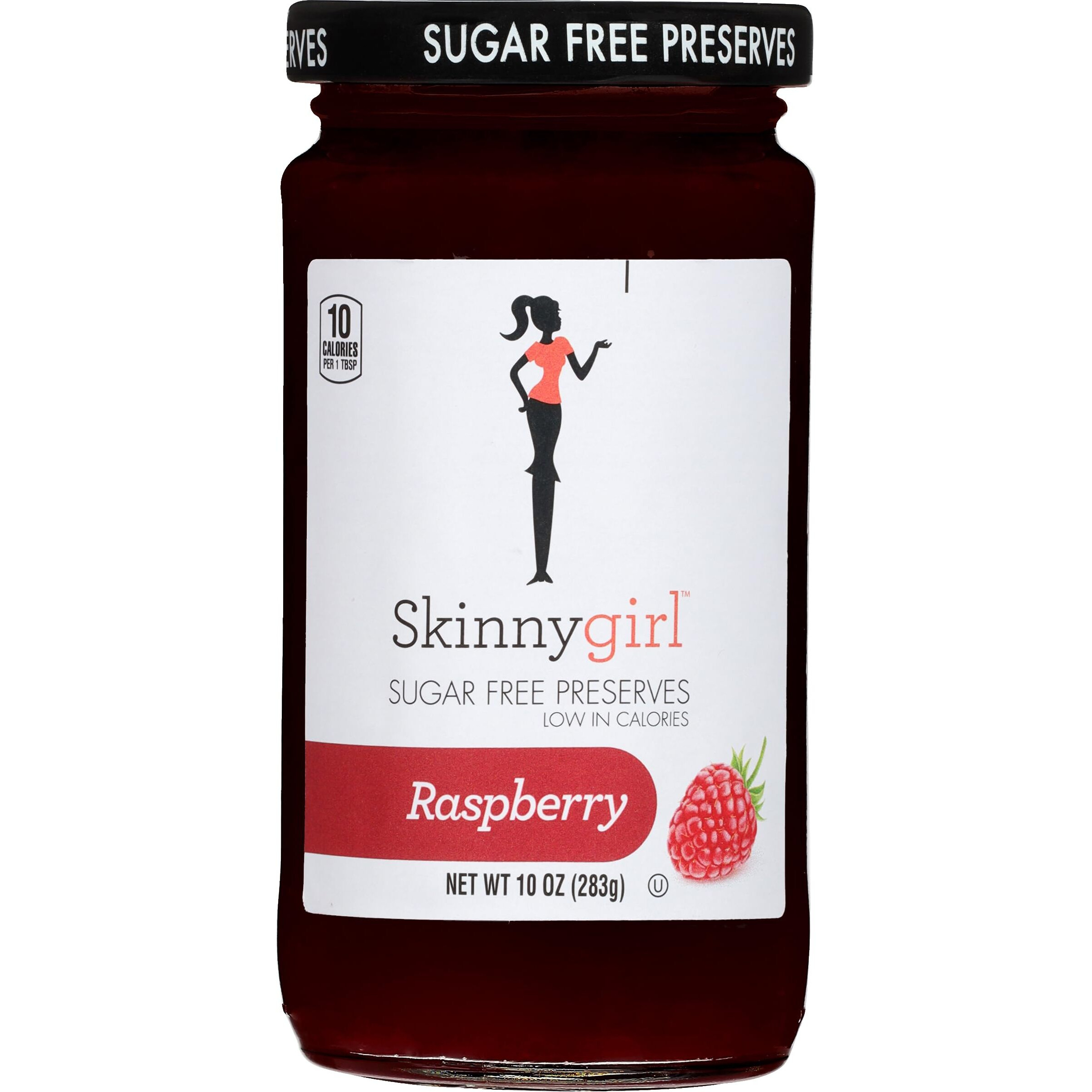 Skinnygirl Sugar Free Kosher Preserves, Raspberry, 10 Ounce (Pack Of 6)