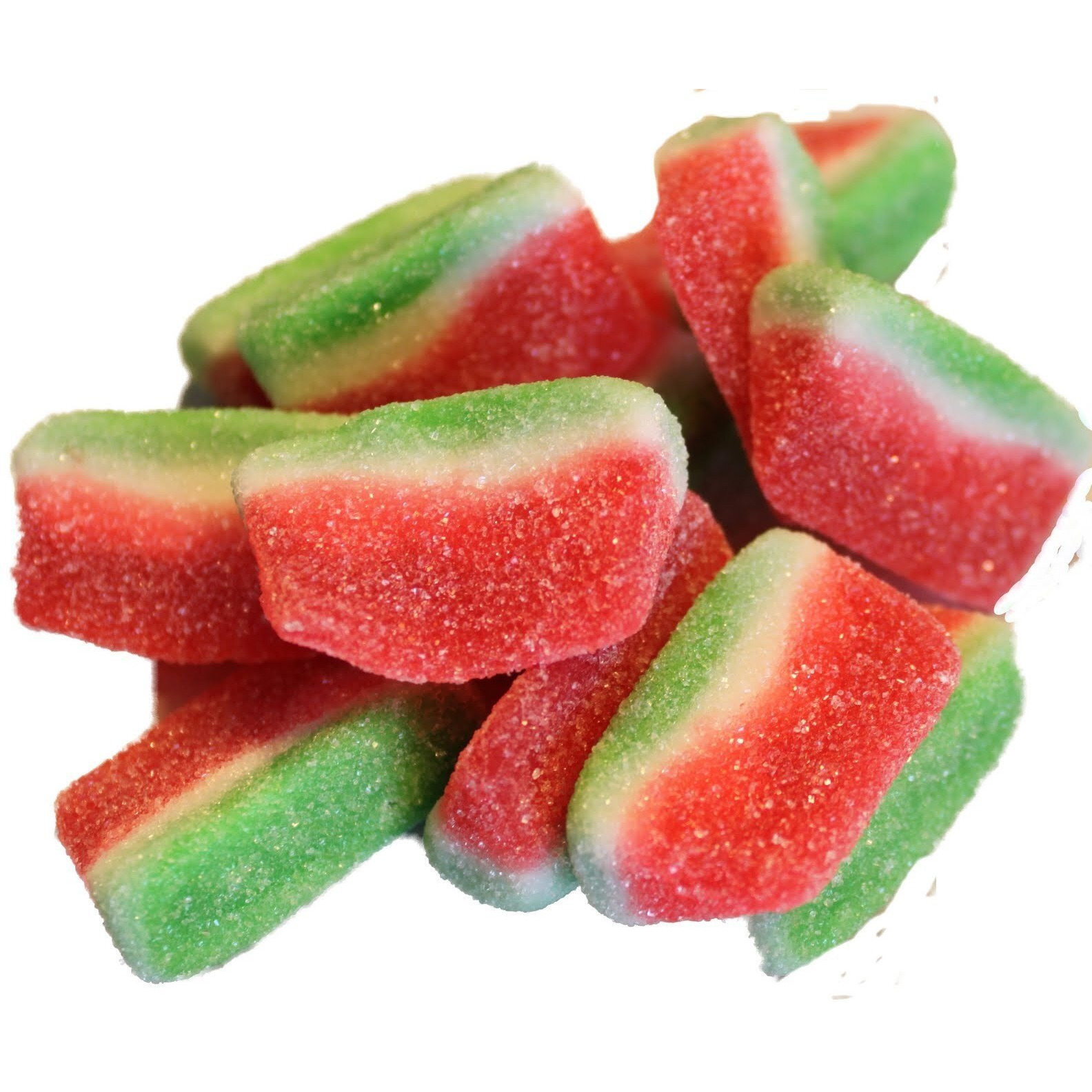 Kervan Candy Bebeto Watermelon Slices - Fruity, Soft, Sweet & Sour Gummy Candy Bulk For Kids, Gift Snacks And Parties - Watermelon Slice Gummies Big Party Size Bag (5 Lbs)