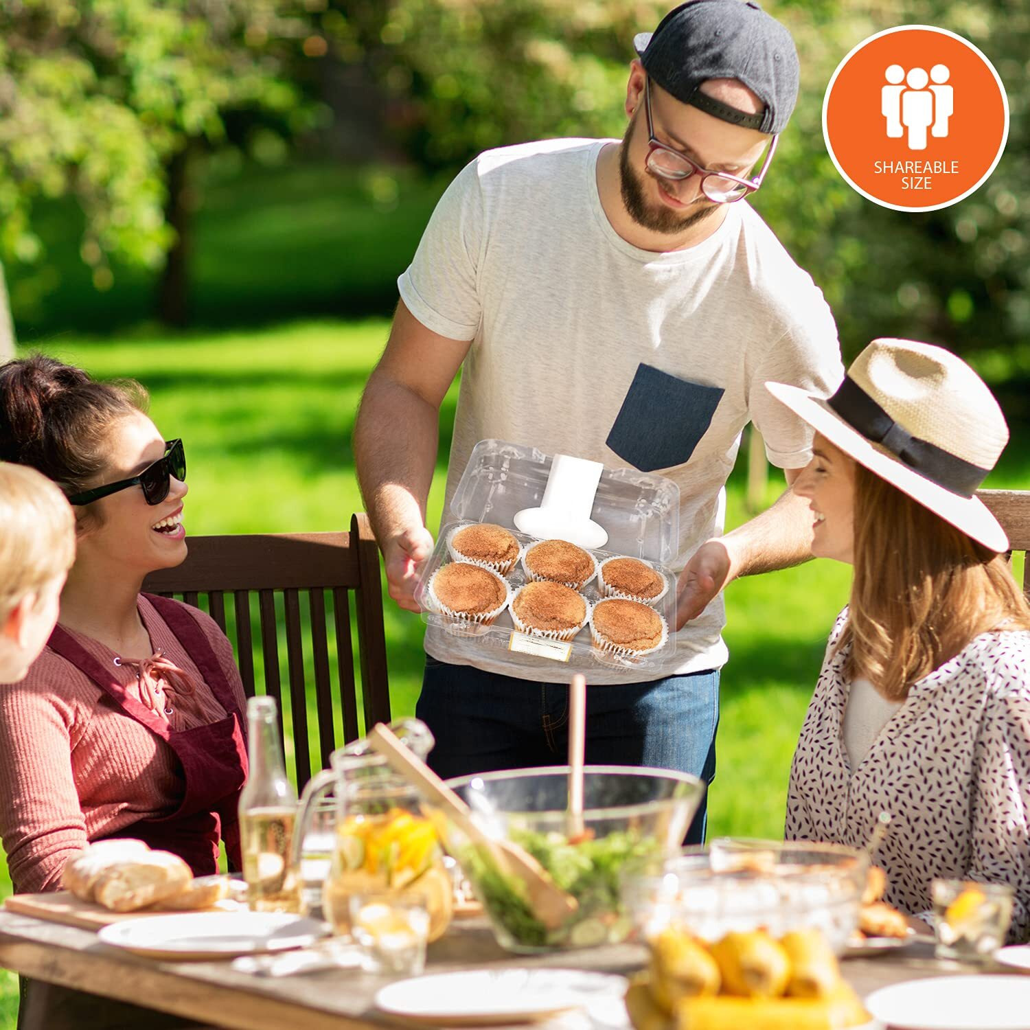 Low Carb Cappuccino Muffins [6-Pack] By Carb-O-Licious- Delicious Keto Muffins With Only 2 Net Carbs Each- Sugar Free Healthy Snack With Almond Flour- Best Tasting Low-Carb Diet Treat