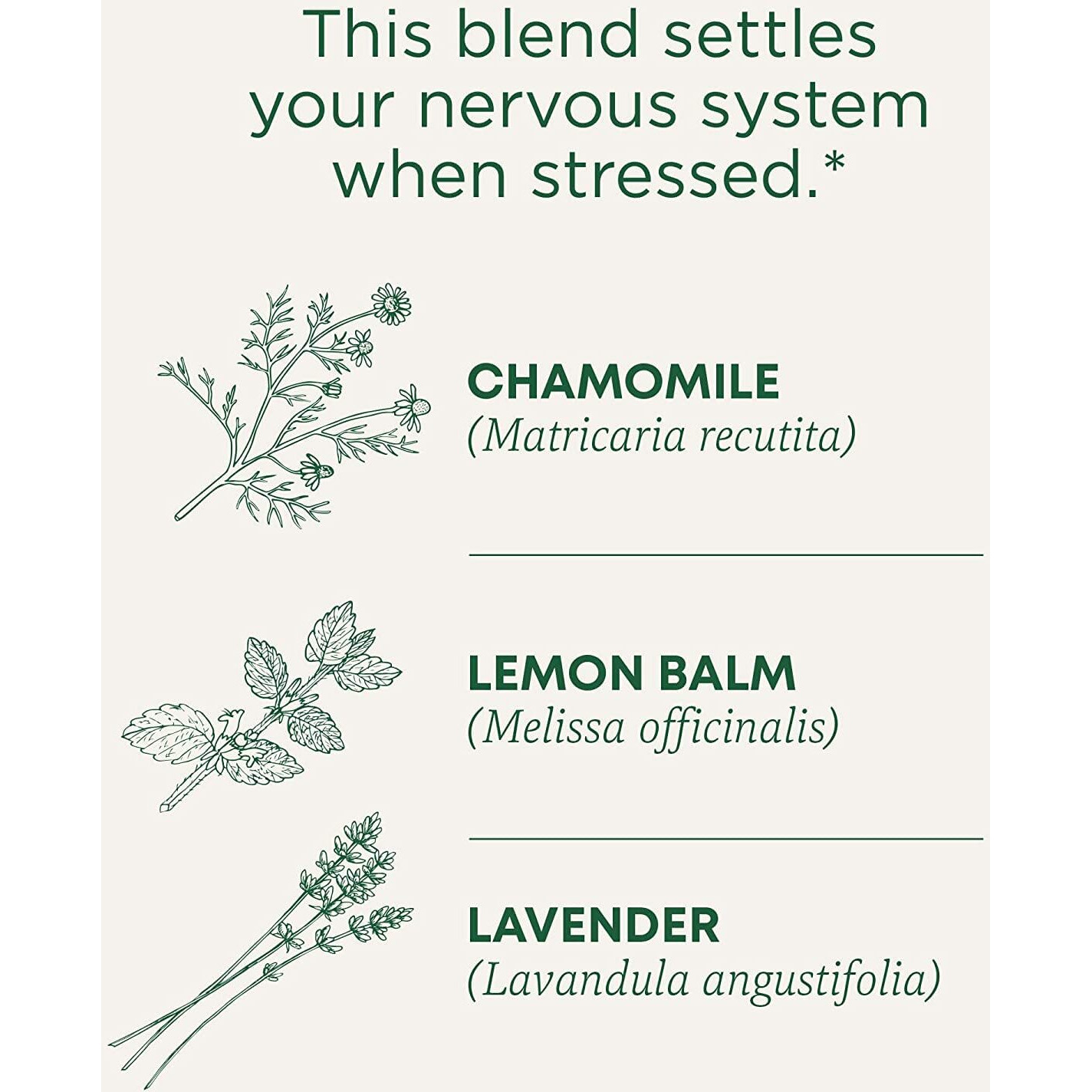 Traditional Medicinals Organic Chamomile & Lavender Herbal Tea, 32 Count (Pack Of 3) - 96 Tea Bags Total