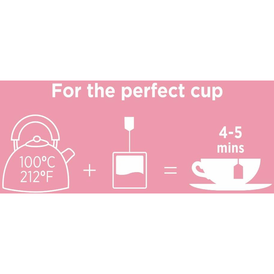 Taylors Of Harrogate Rose Lemonade Infusion, 20 Teabags (Pack Of 6)