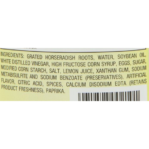 Beaver Brand Cream Style Horseradish, 12-Ounce Squeezable Bottles (Pack Of 6)