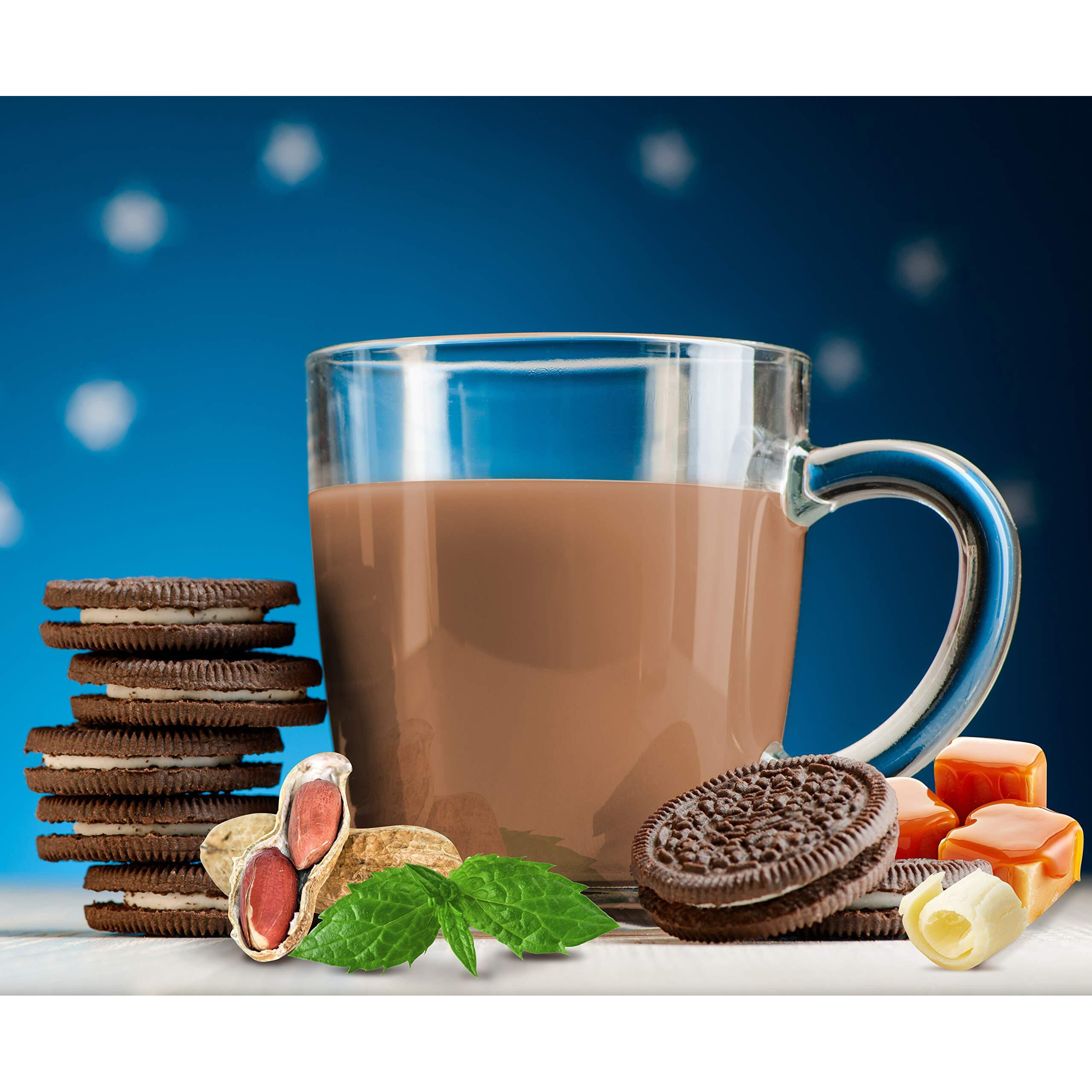 Pingo Hot Chocolate Pods For Keurig K-Cup Brewers, Cookies And Cream 40 Count
