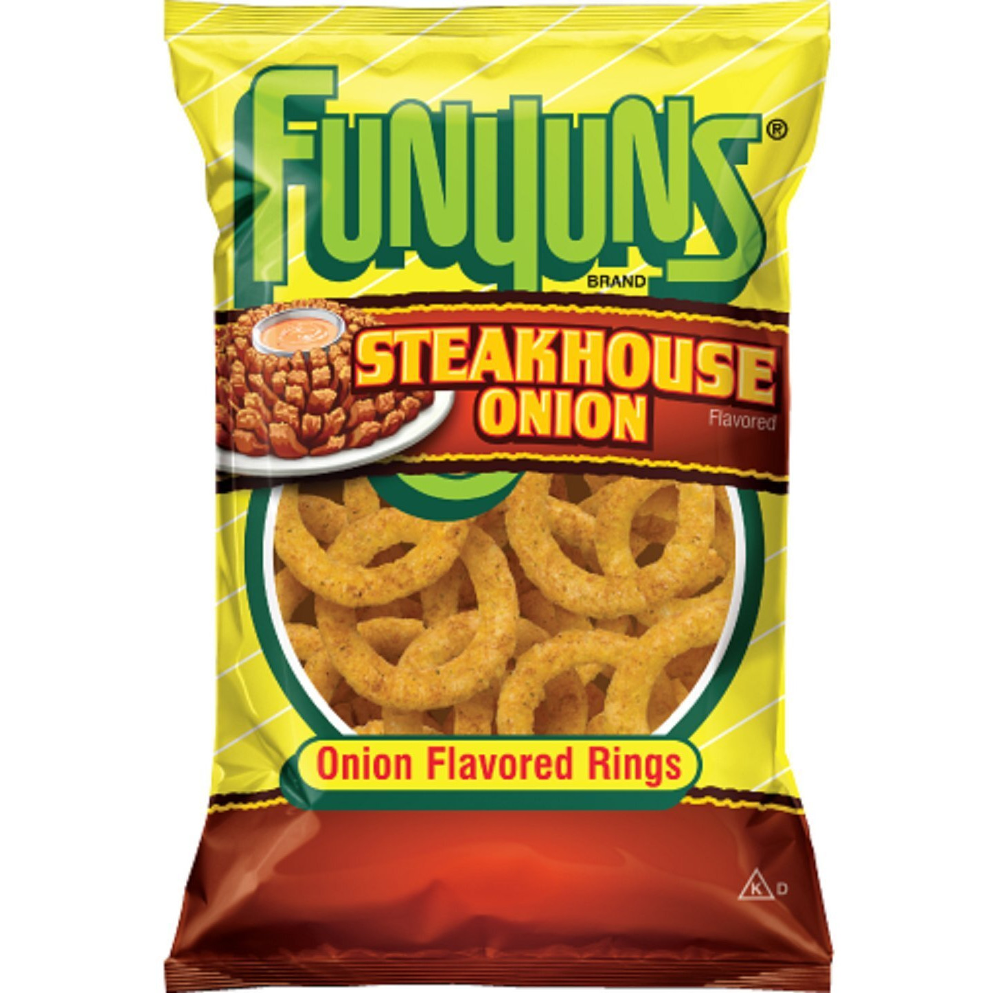 Funyuns Steak House Onion Flavored Rings, 6 Ounce
