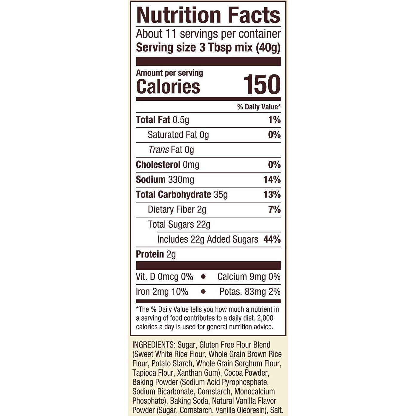 Bob's Red Mill Gluten Free Chocolate Cake Mix, 16 Oz