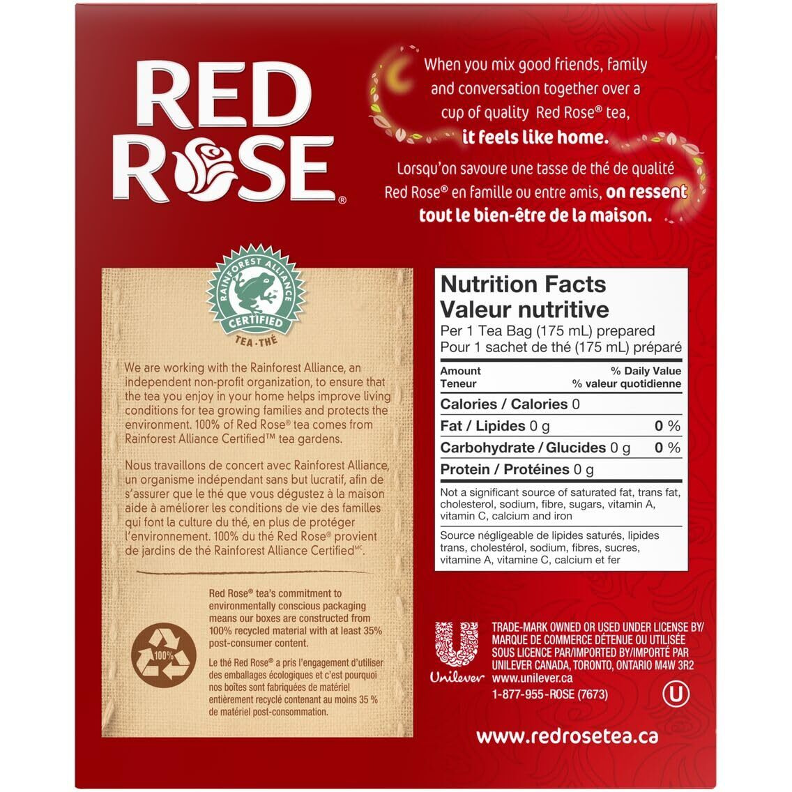 Red Rose Orange Pekoe Tea (216)