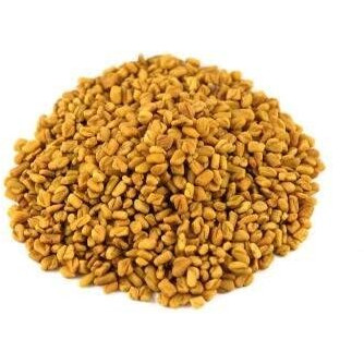 Pride Of India - Fenugreek Seed Whole - Whole & Gourmet Indian Spice - Ideal Seasoning For Cooking - Free Of Preservatives - Easy To Use - 12 Oz. Medium Dual Sifter Jar