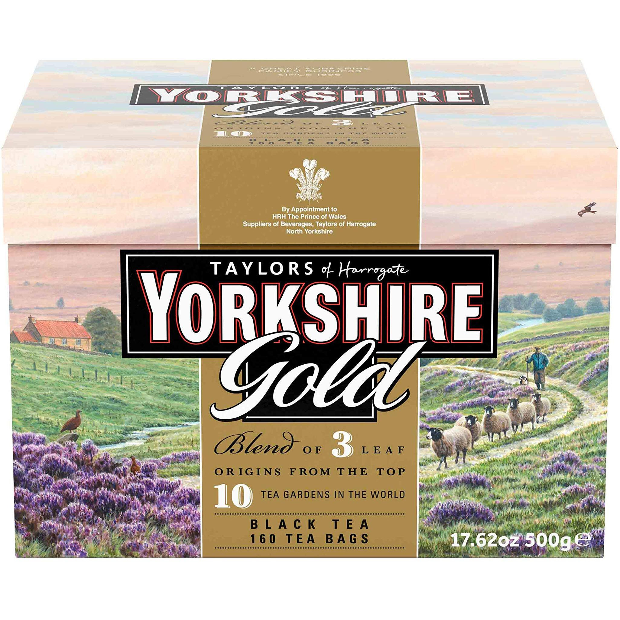 Taylors Of Harrogate Yorkshire Gold, 160 Count (Pack Of 1)