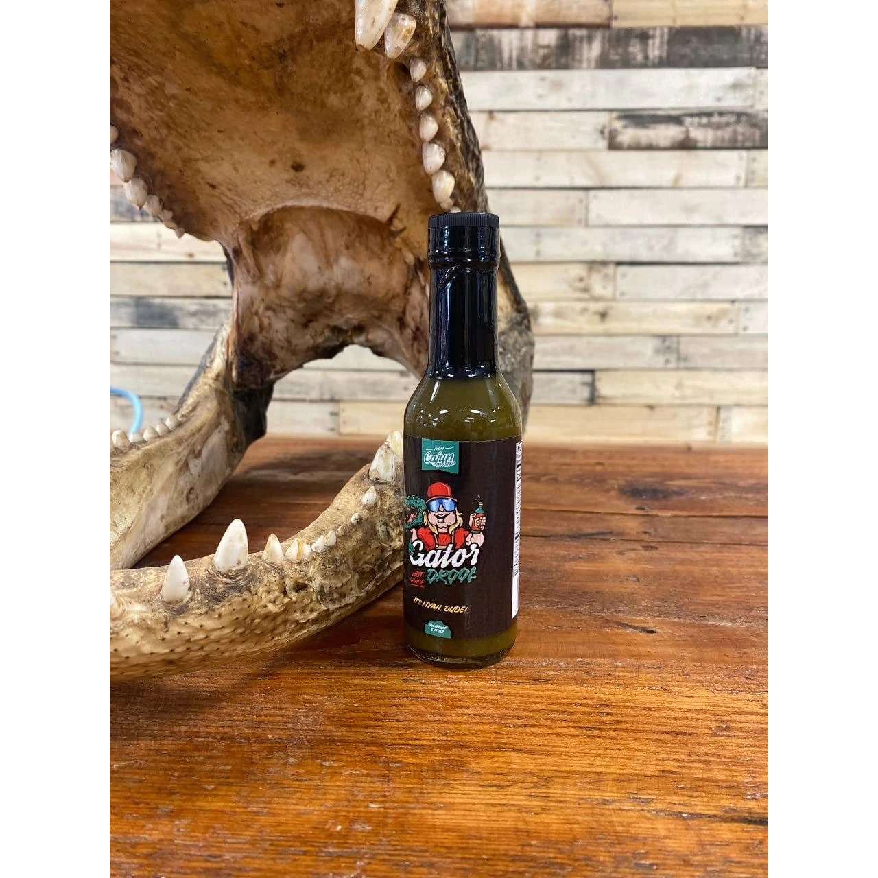 Cajun Two Step Seasoning By Stalekracker - 2 Pck, Gator Drool Hot Sauce (10 Oz.)