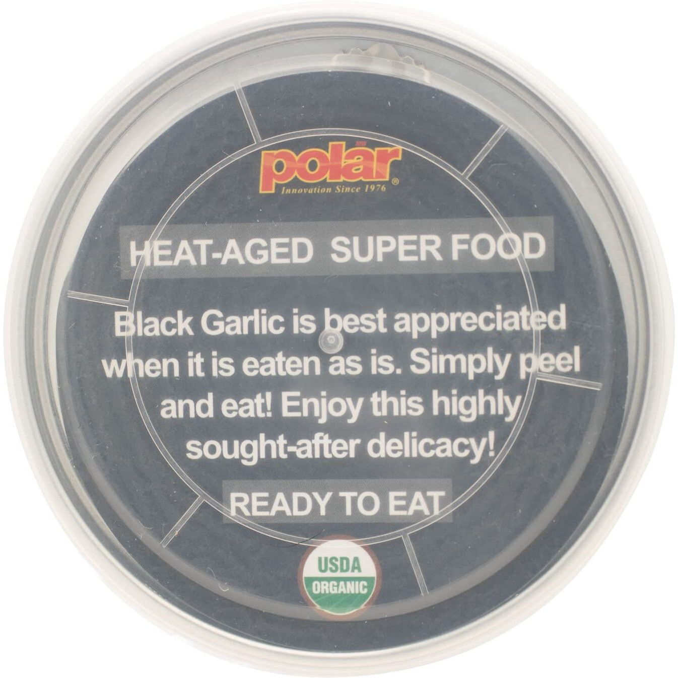 Mw Polar Usda Organic Black Garlic 8.8Oz (Pack Of 1), Whole Bulbs, Easy Peel, All Natural, Chemical Free, Kosher Friendly Ready To Eat Healthy Snack