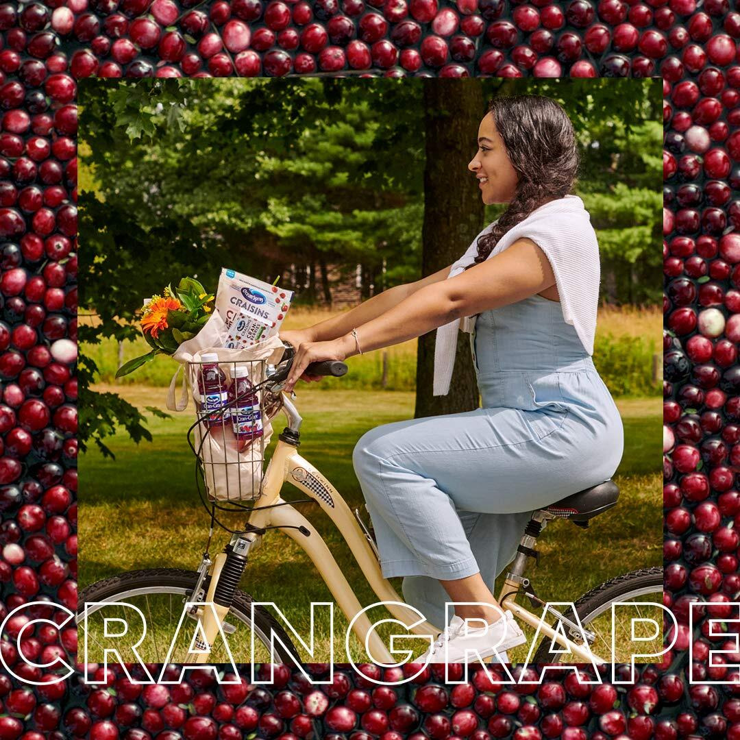 Ocean Spray Cran50 Cranberry Grape Juice Drink, 64 Fl Oz Bottle (Pack Of 8)