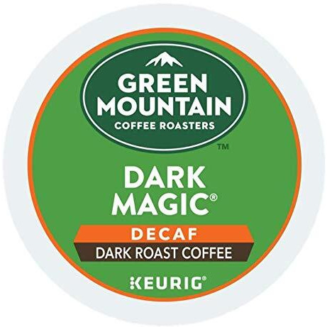 Green Mountain Dark Magic Decaf Extra Bold For Keurig Brewers 24 K-Cups (4 Pack)
