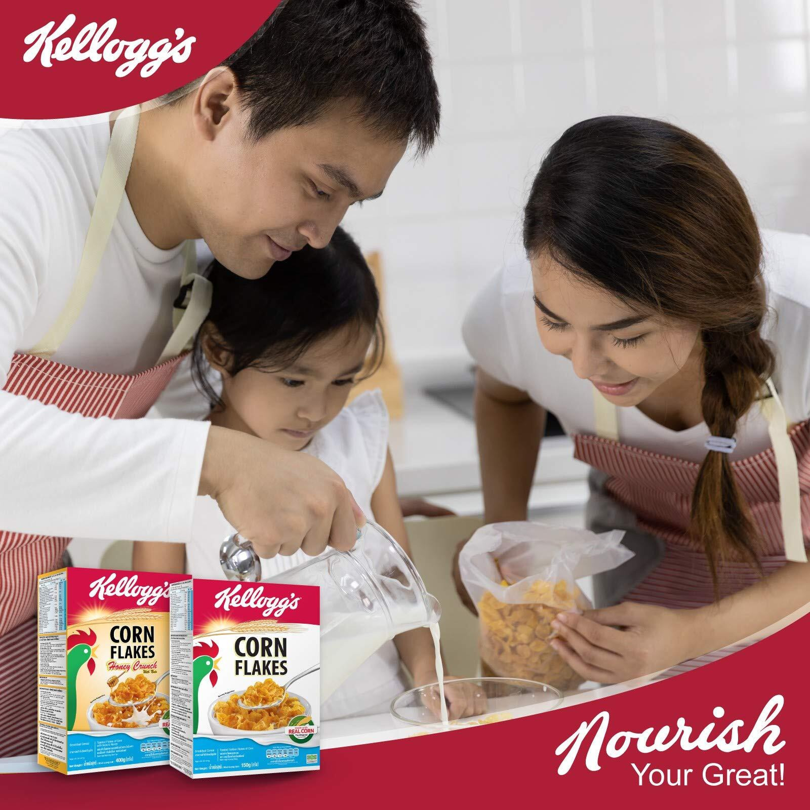 Kellogg's Cold Breakfast Cereal, Single Serve, Variety Pack, 10.94Oz Tray (10 Boxes)