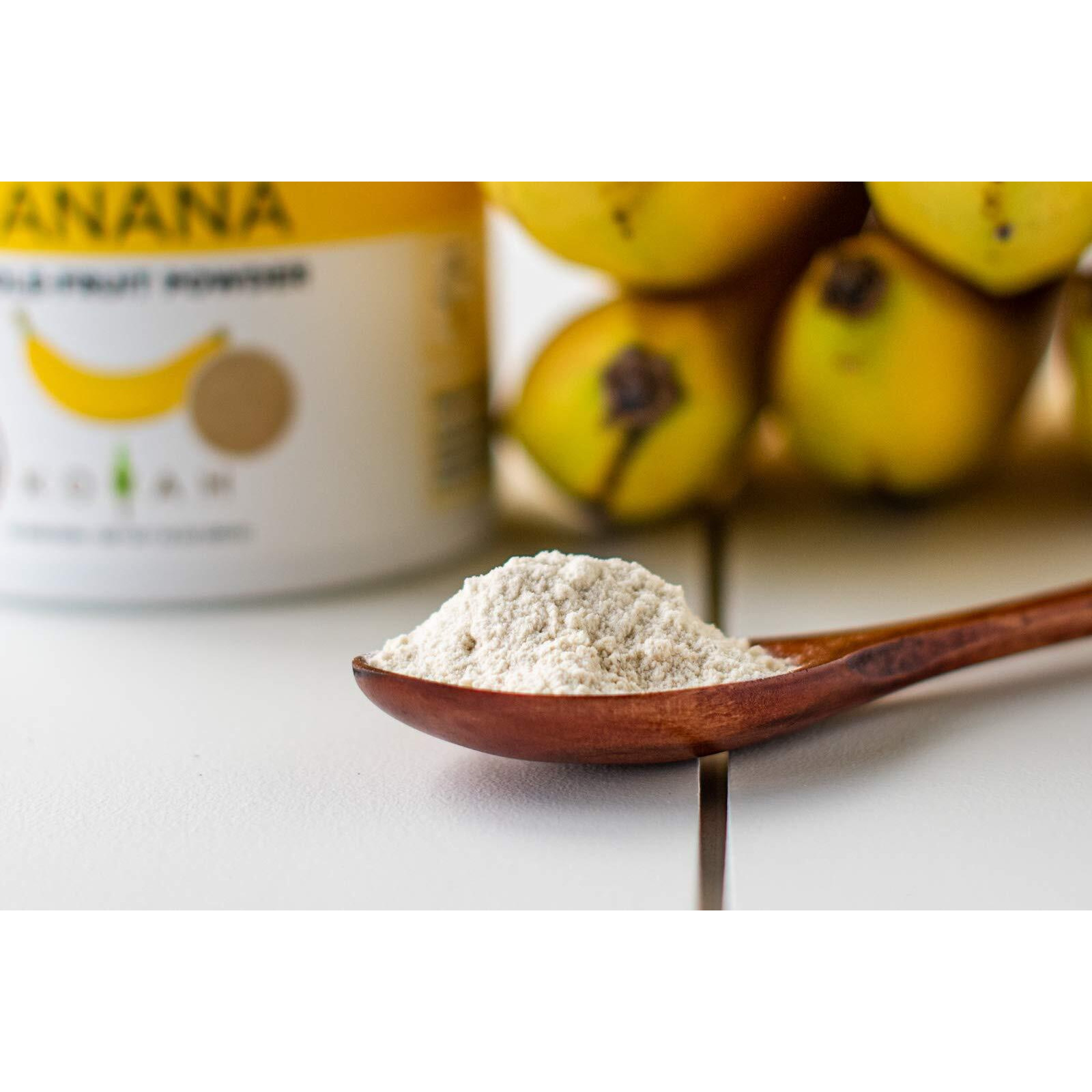 Koyah - Organic Freeze-Dried Banana Powder (1 Scoop  1/4 Cup Fresh) 22 Servings, 220 G (7.8 Oz)