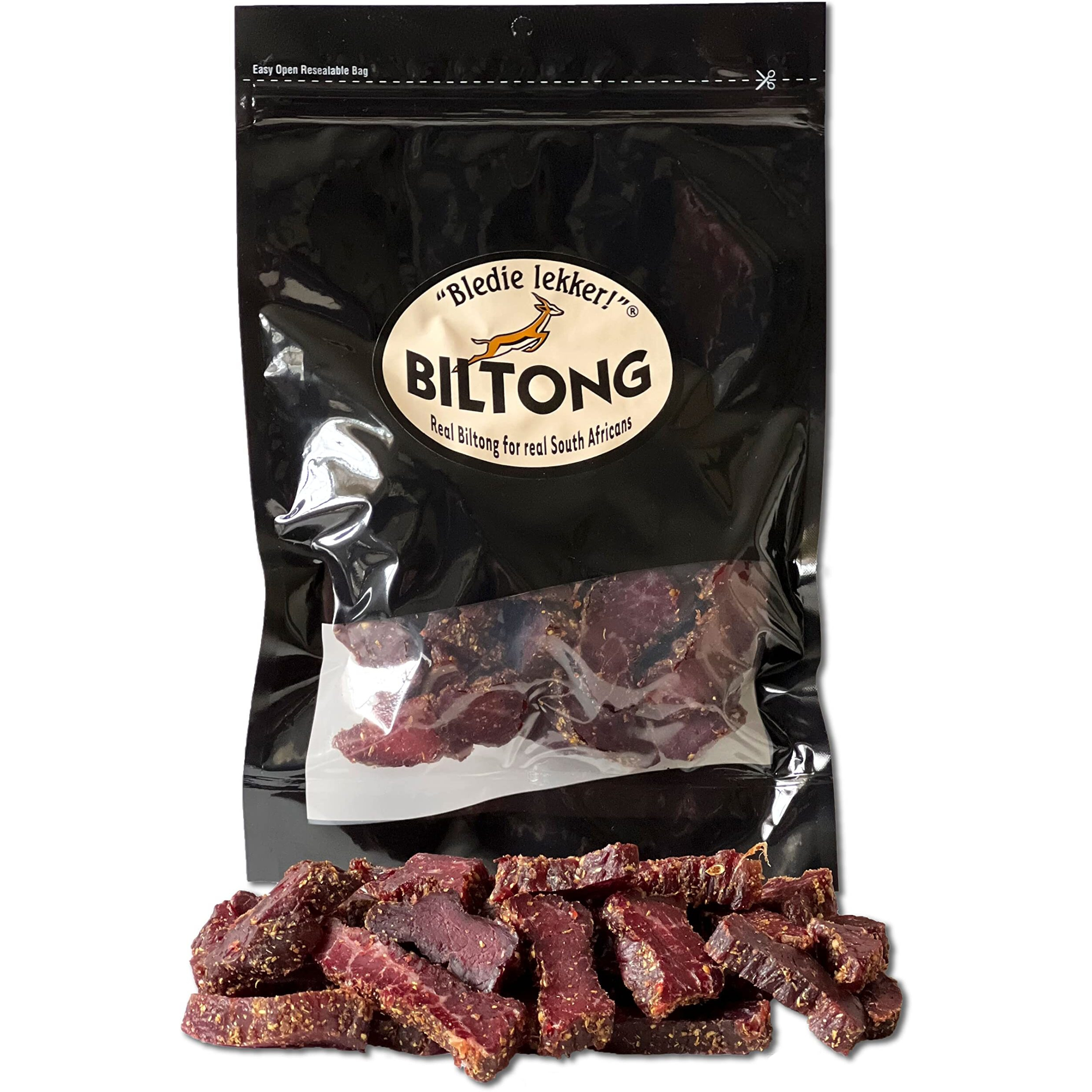 Bledie Lekker Biltong Chunks 8Oz