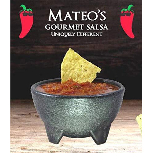 Mateo's Gourmet Salsa Medium Spice 2 Jars 32Oz/907G