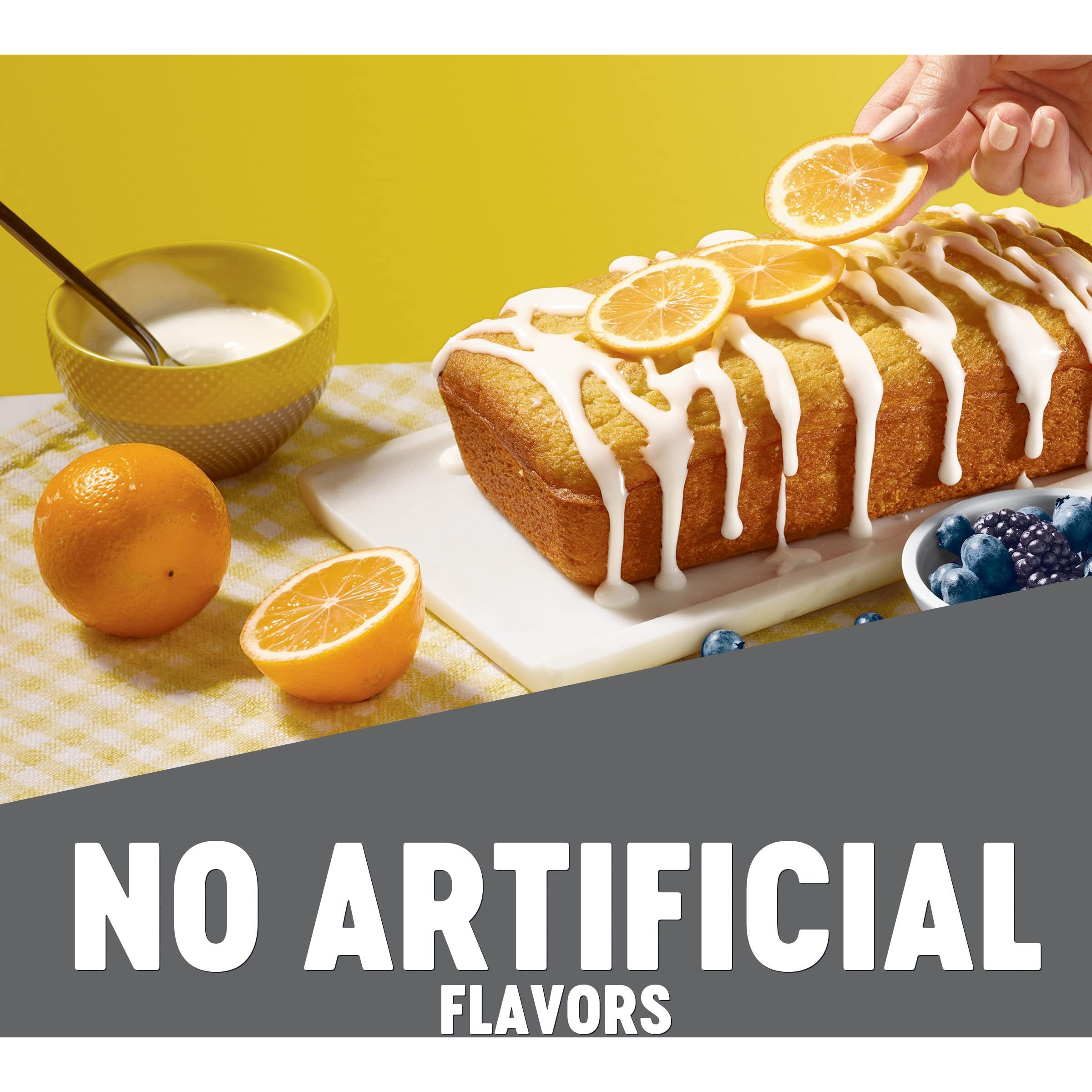 Krusteaz Meyer Lemon Pound Cake And Glaze Mix, 16.5 Oz Boxes (Pack Of 12)