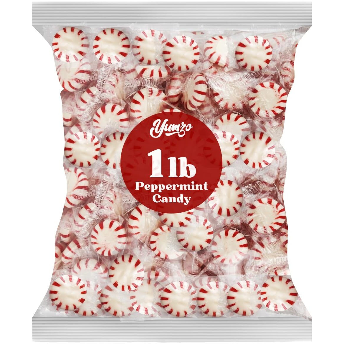 Starlight Peppermints Individually Wrapped Candy Sweets - Starlight Mints Hard Candy Individually Wrapped Office Candy Mints, Perfect Peppermint Candy For Office, 1Lb