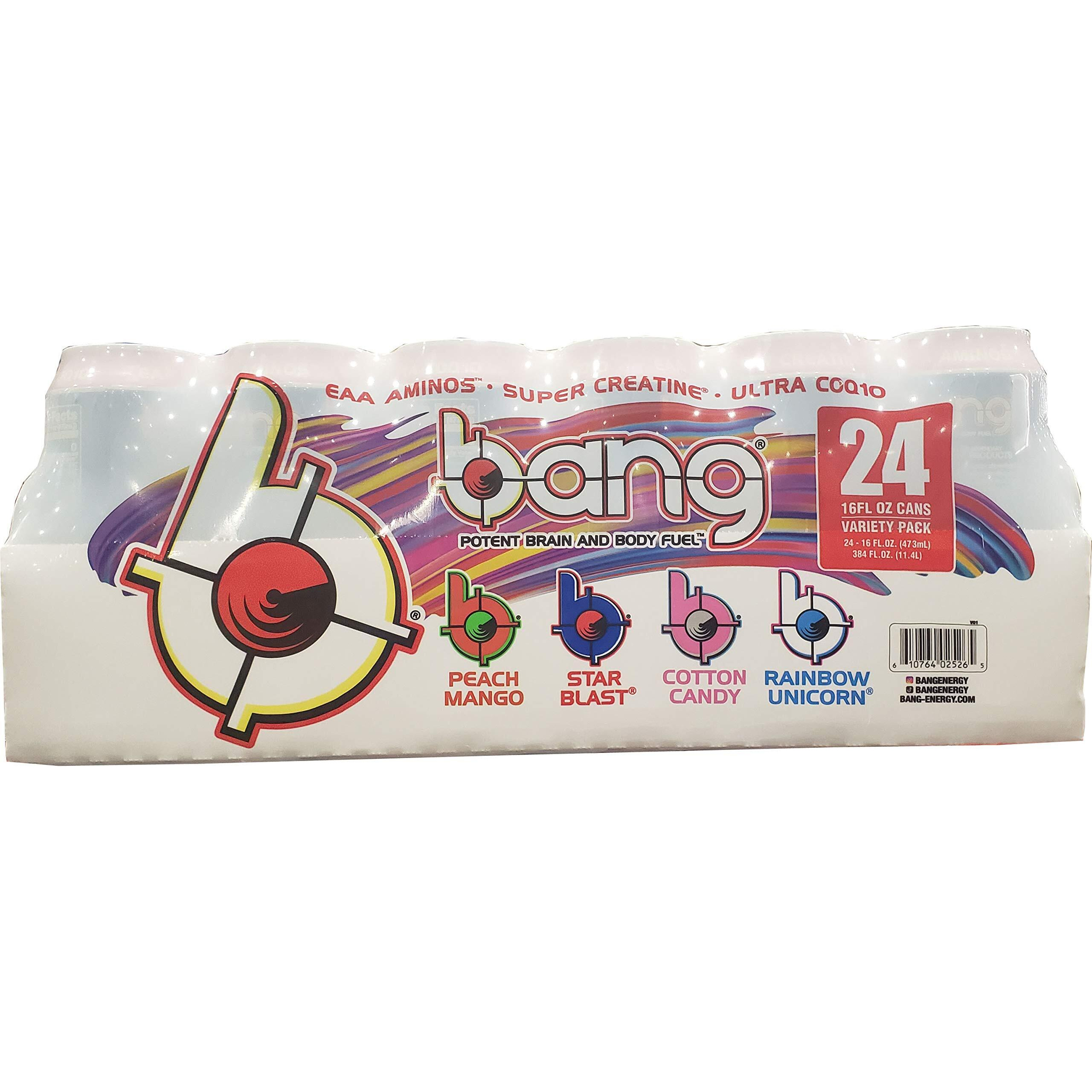 Bang Energy Potent Brain & Body Fuel (24 X 16 Fl Oz)Total Net Wt (384 Fl Oz),, ()