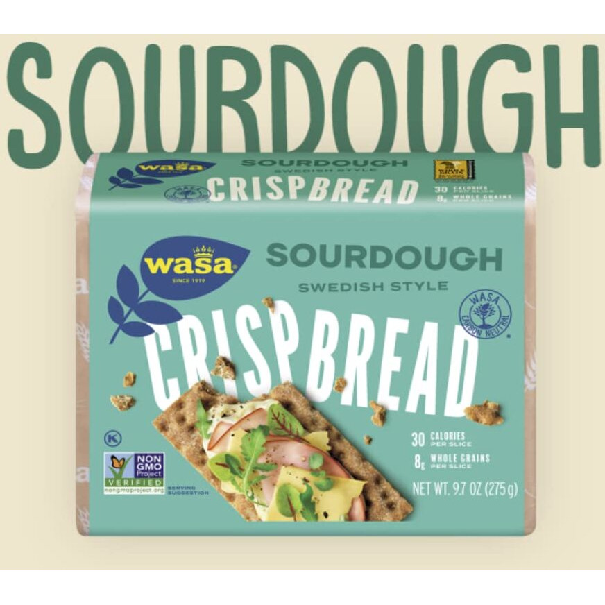 Crispbread Variety 4-Pack Multi Grain, Whole Grain, Rye Lite & Sourdough
